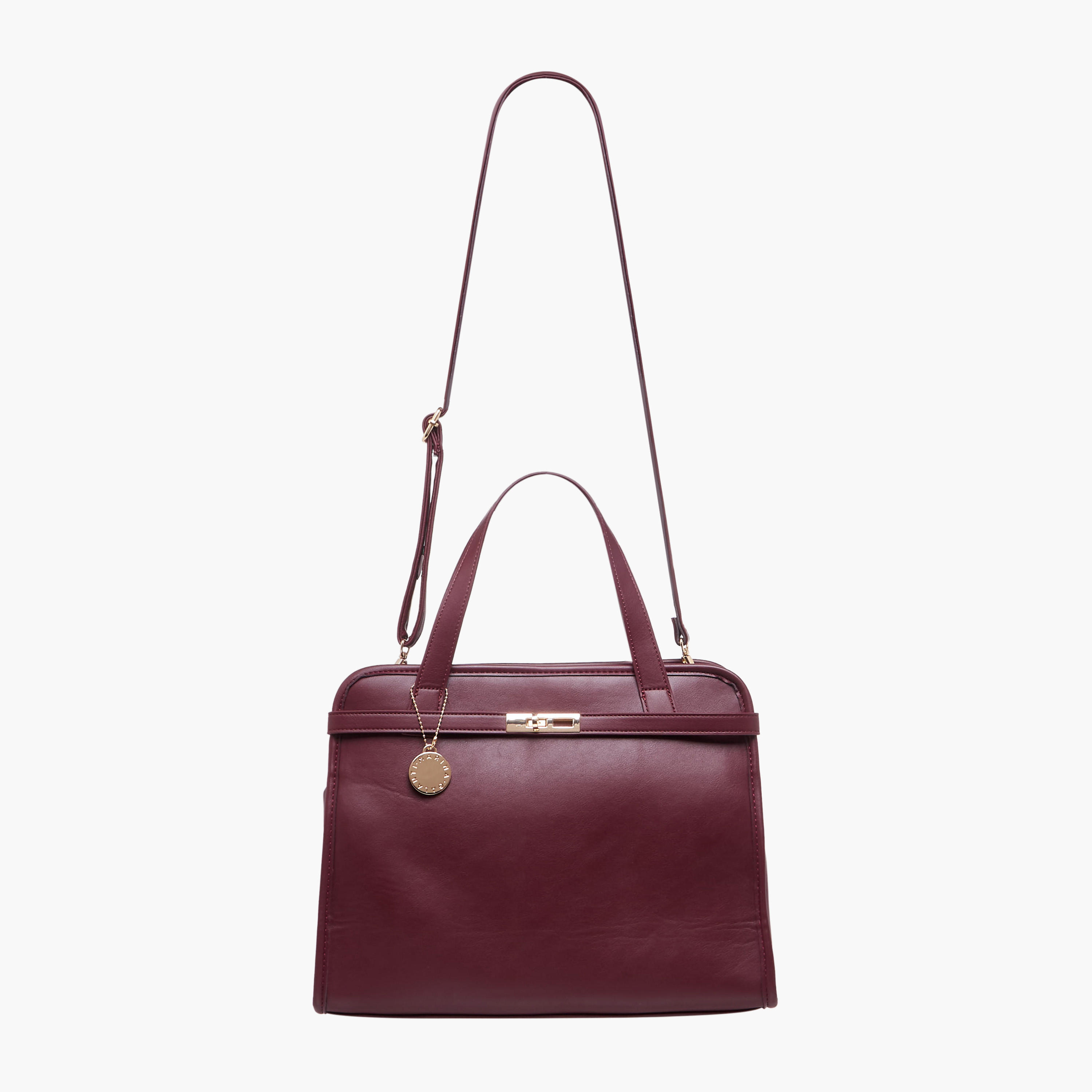 شنطة توتي مزينة بتفاصيل دلايات وحزام قابل للفصل من مارينا جالانتي-women-bagsandwallets-handbags-image-3