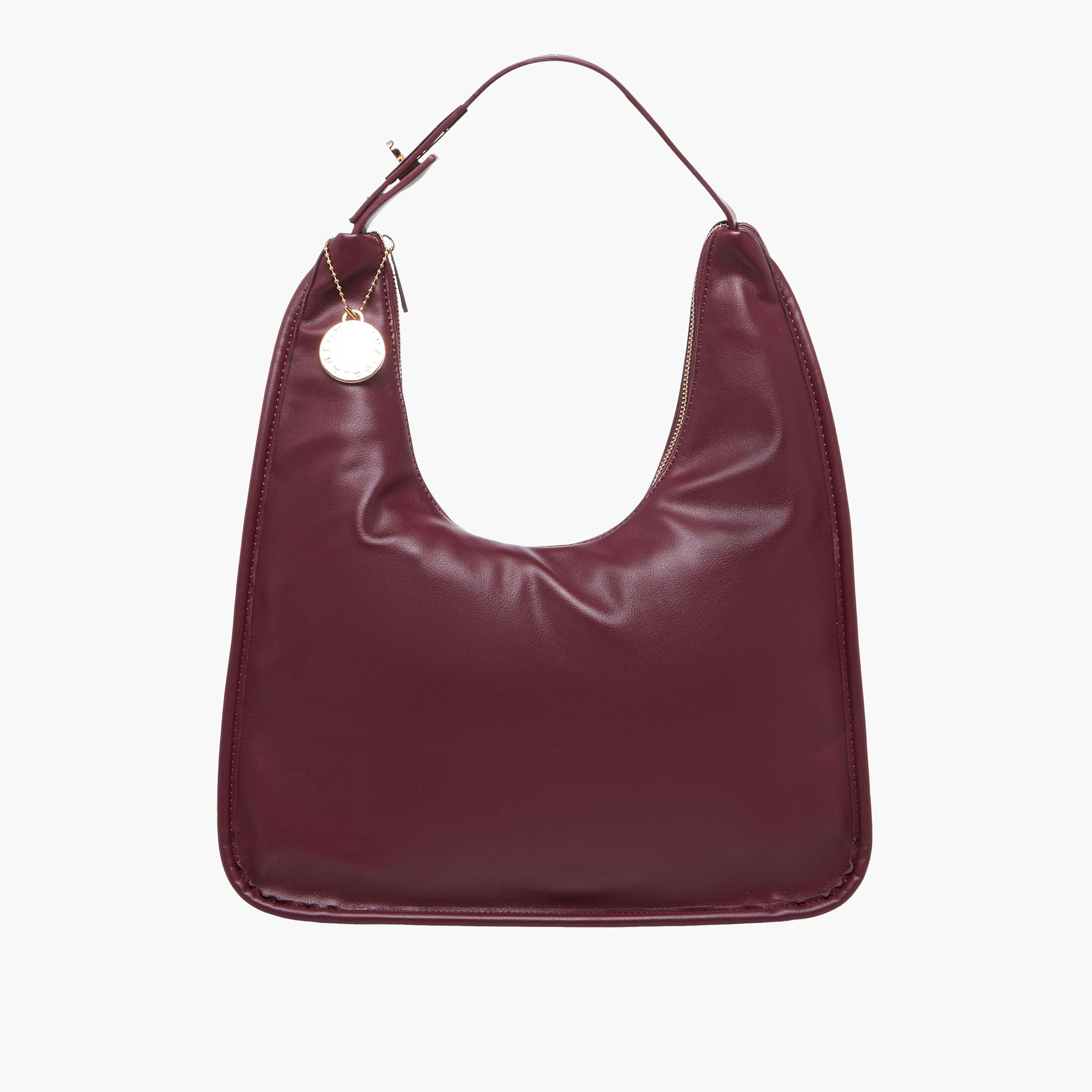 Marina Galanti Solid Hobo Bag with Zip Closure-women-bagsandwallets-handbags-image-1