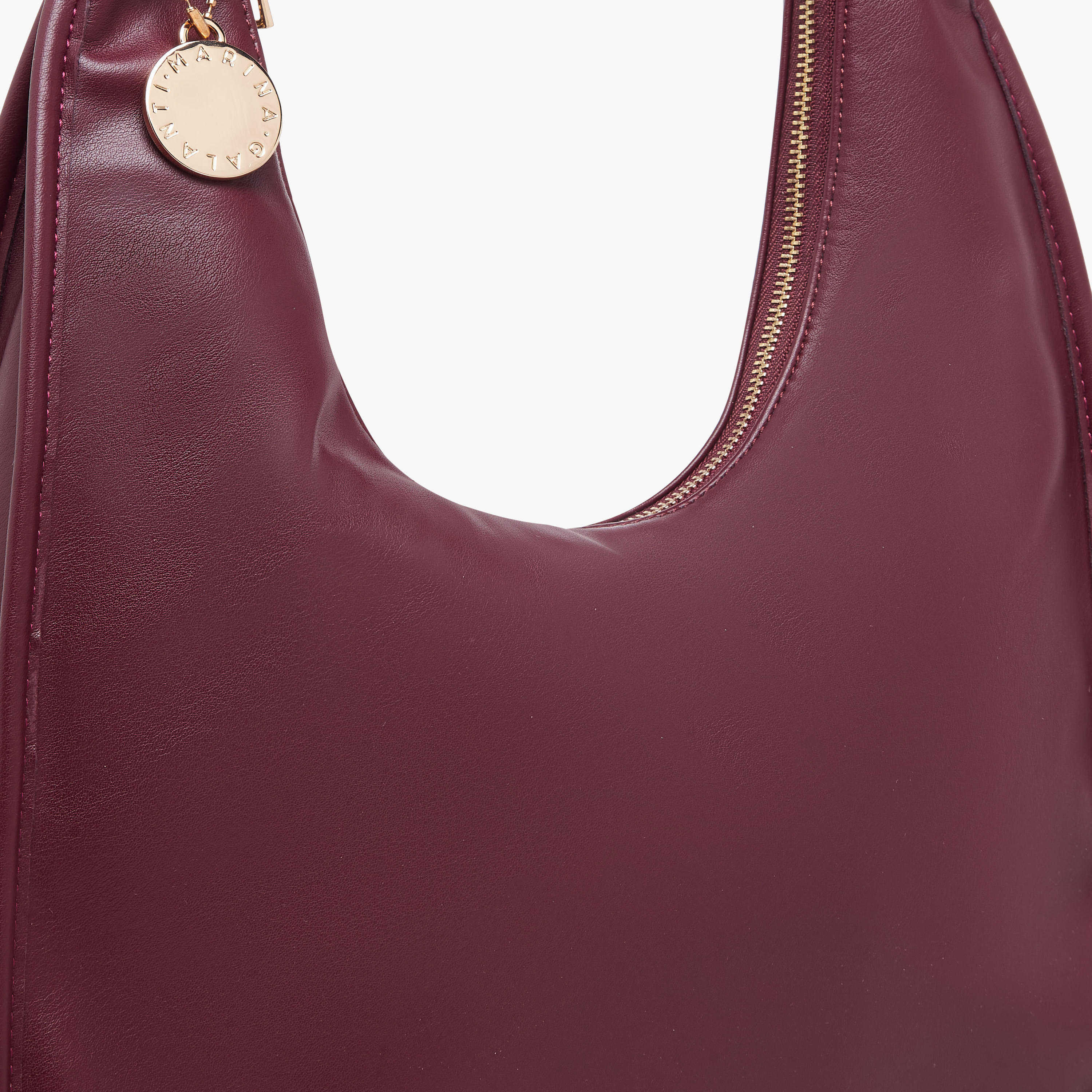 Marina Galanti Solid Hobo Bag with Zip Closure-women-bagsandwallets-handbags-image-5