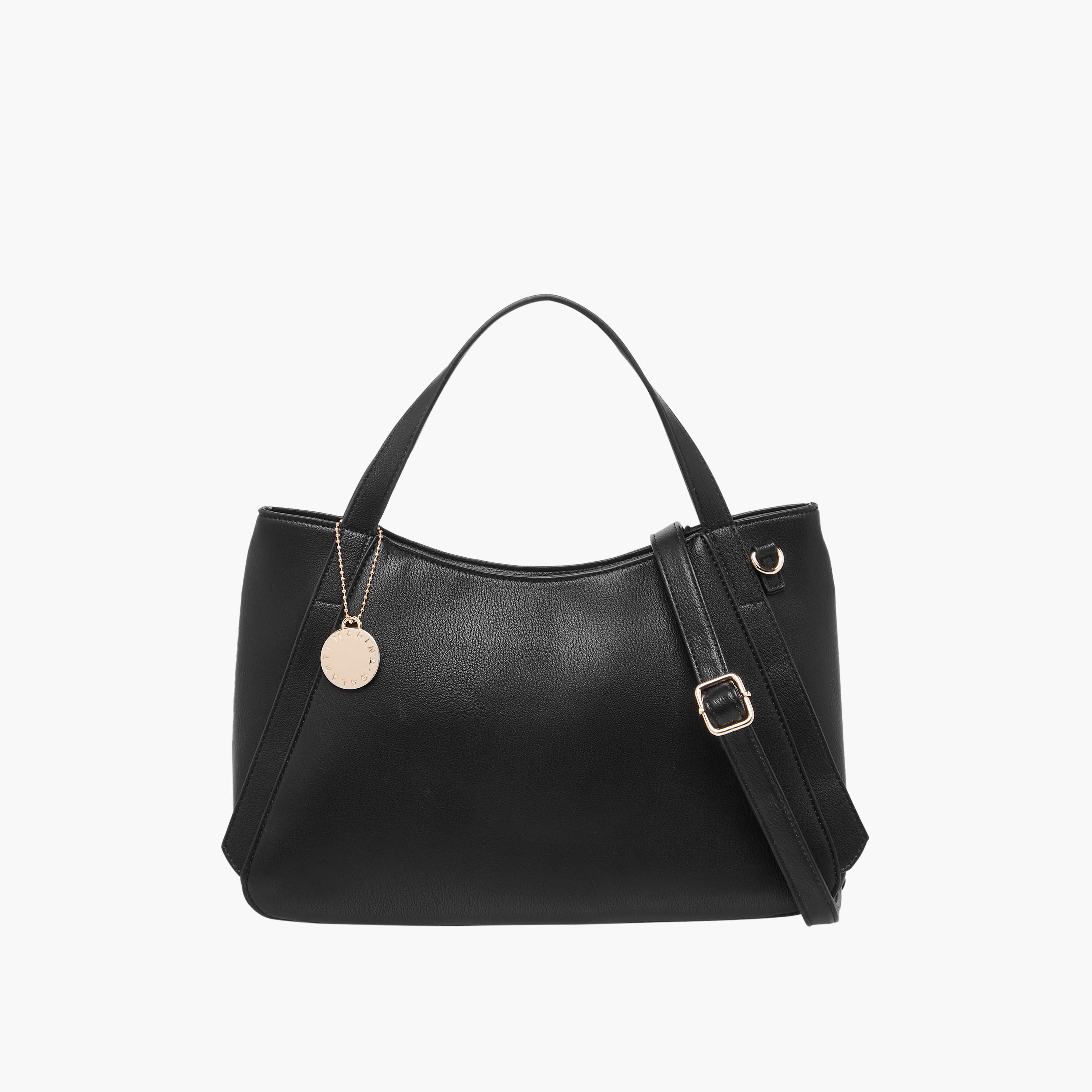 Marina Galanti Textured Tote Bag with Adjustable Strap-women-bagsandwallets-handbags-image-1