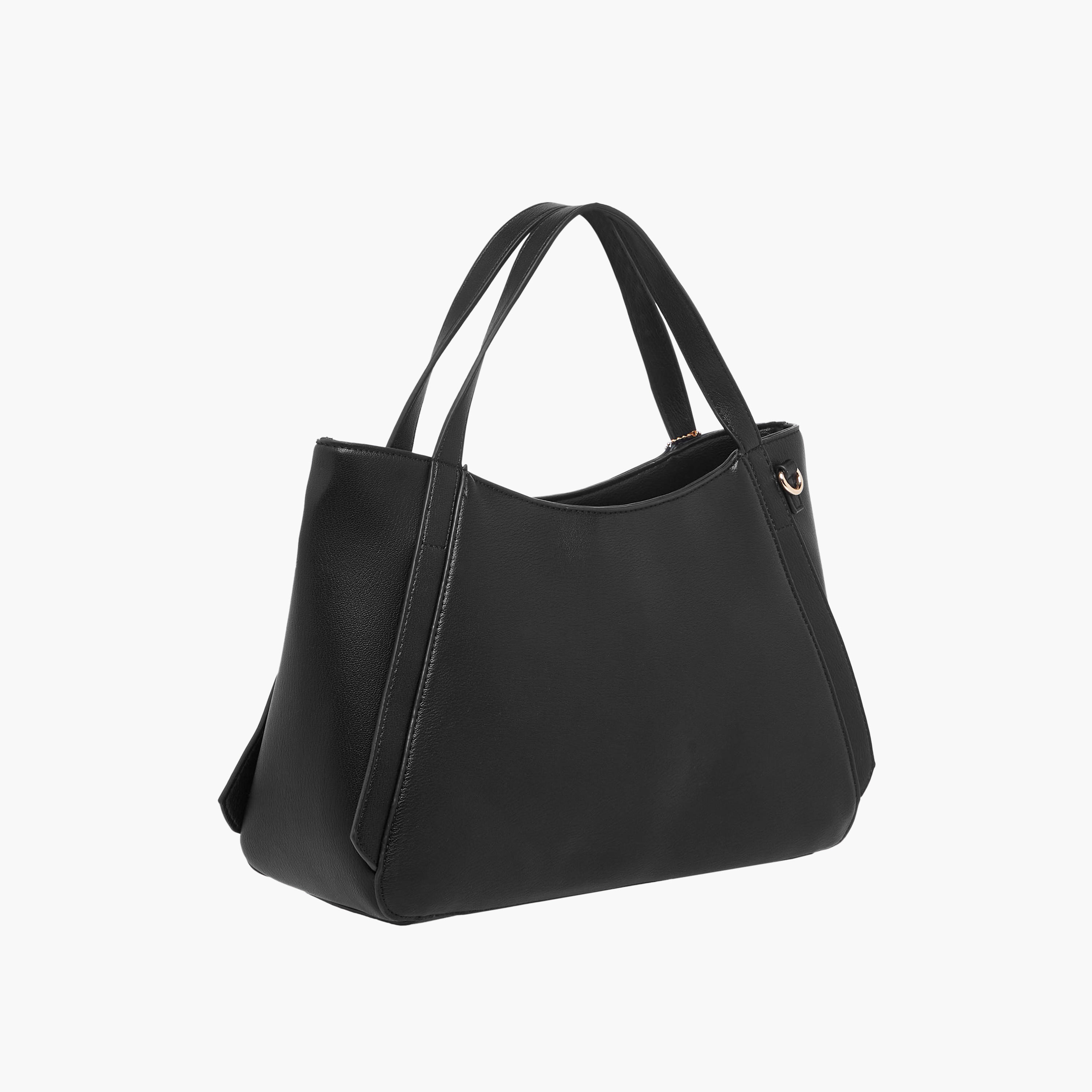 Marina Galanti Textured Tote Bag with Adjustable Strap-women-bagsandwallets-handbags-image-4