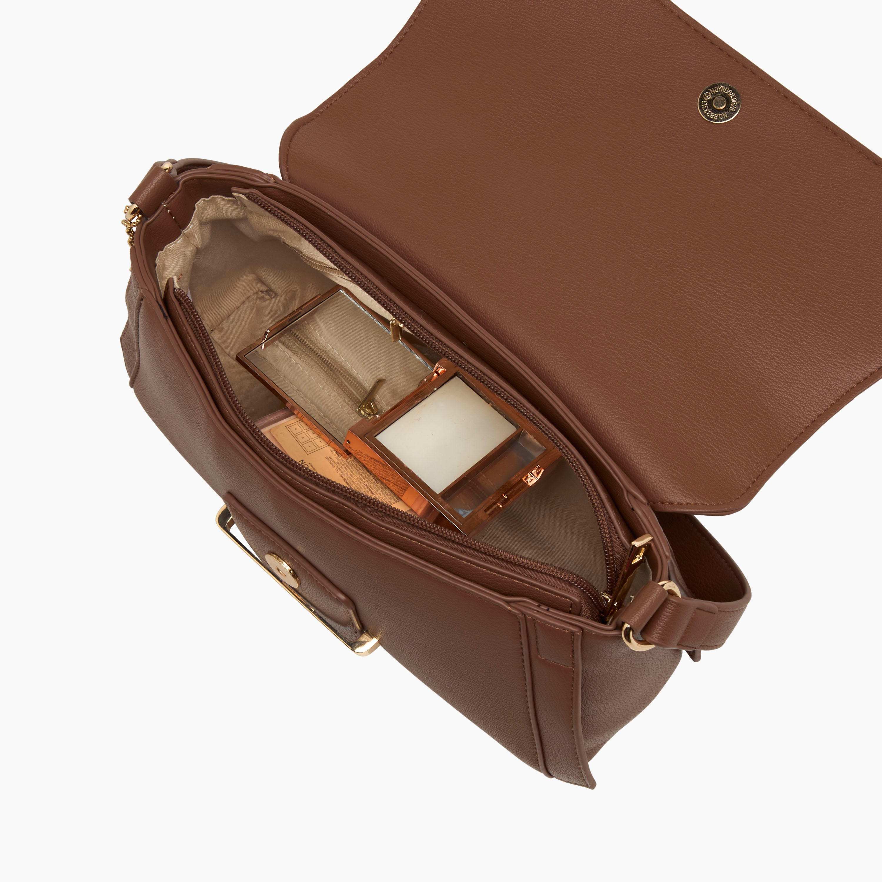 شنطة كروس بودي مزينة بدلايّة وحزام قابل للفصل من مارينا جالانتي-women-bagsandwallets-handbags-image-9