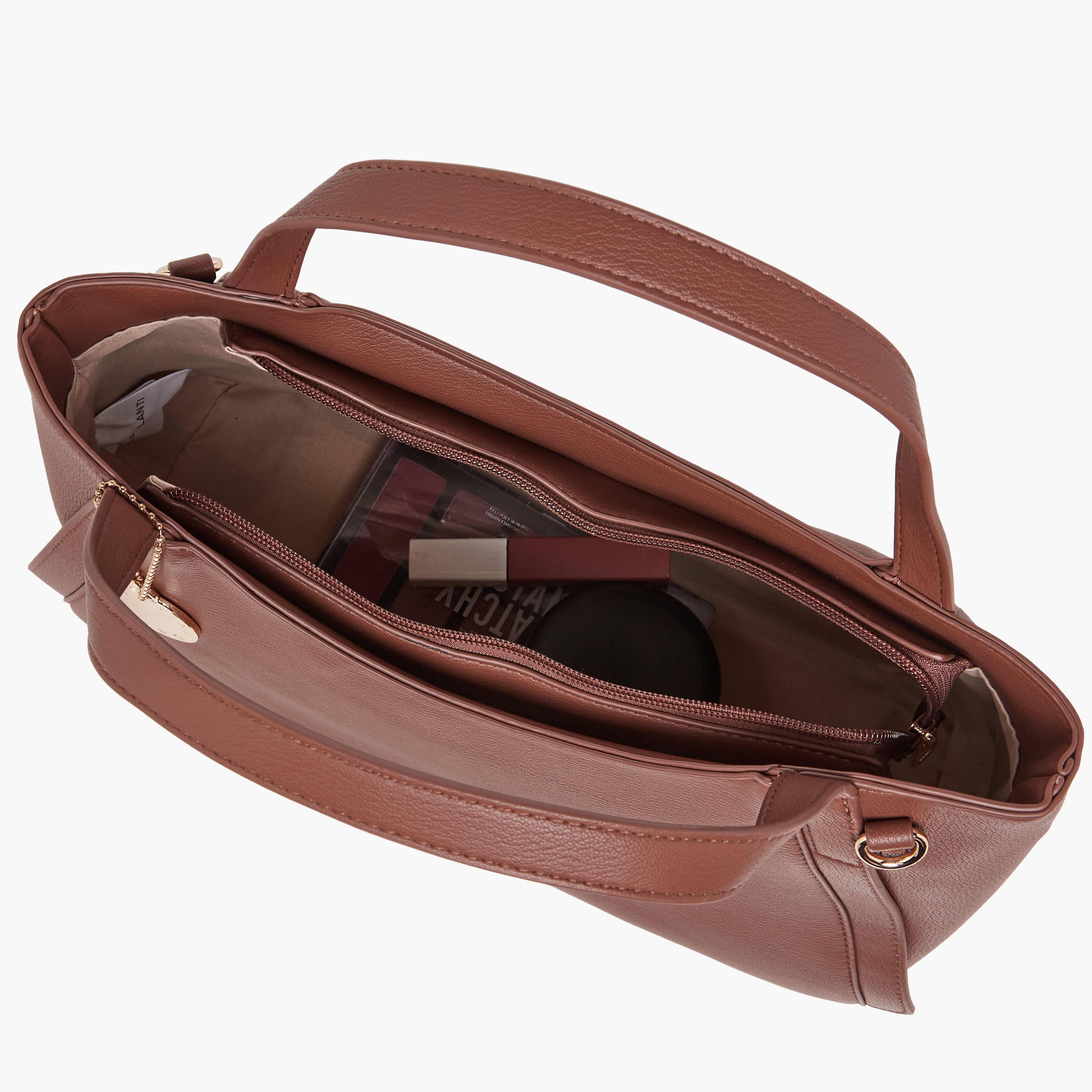 Marina Galanti Charm Detail Tote Bag with Detachable Strap-women-bagsandwallets-handbags-image-9