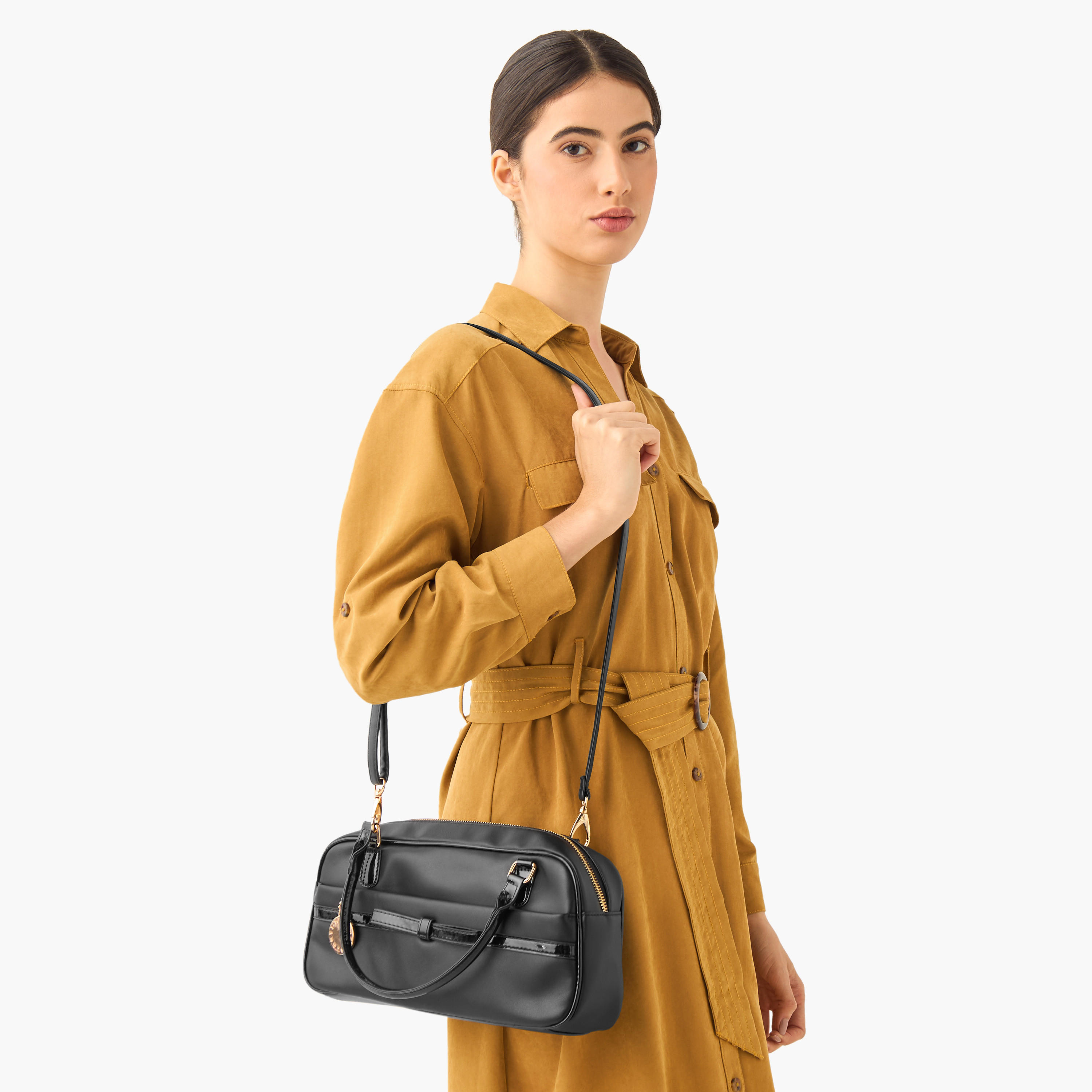 Marina Galanti Solid Crossbody Bag with Detachable Strap-women-bagsandwallets-handbags-image-8