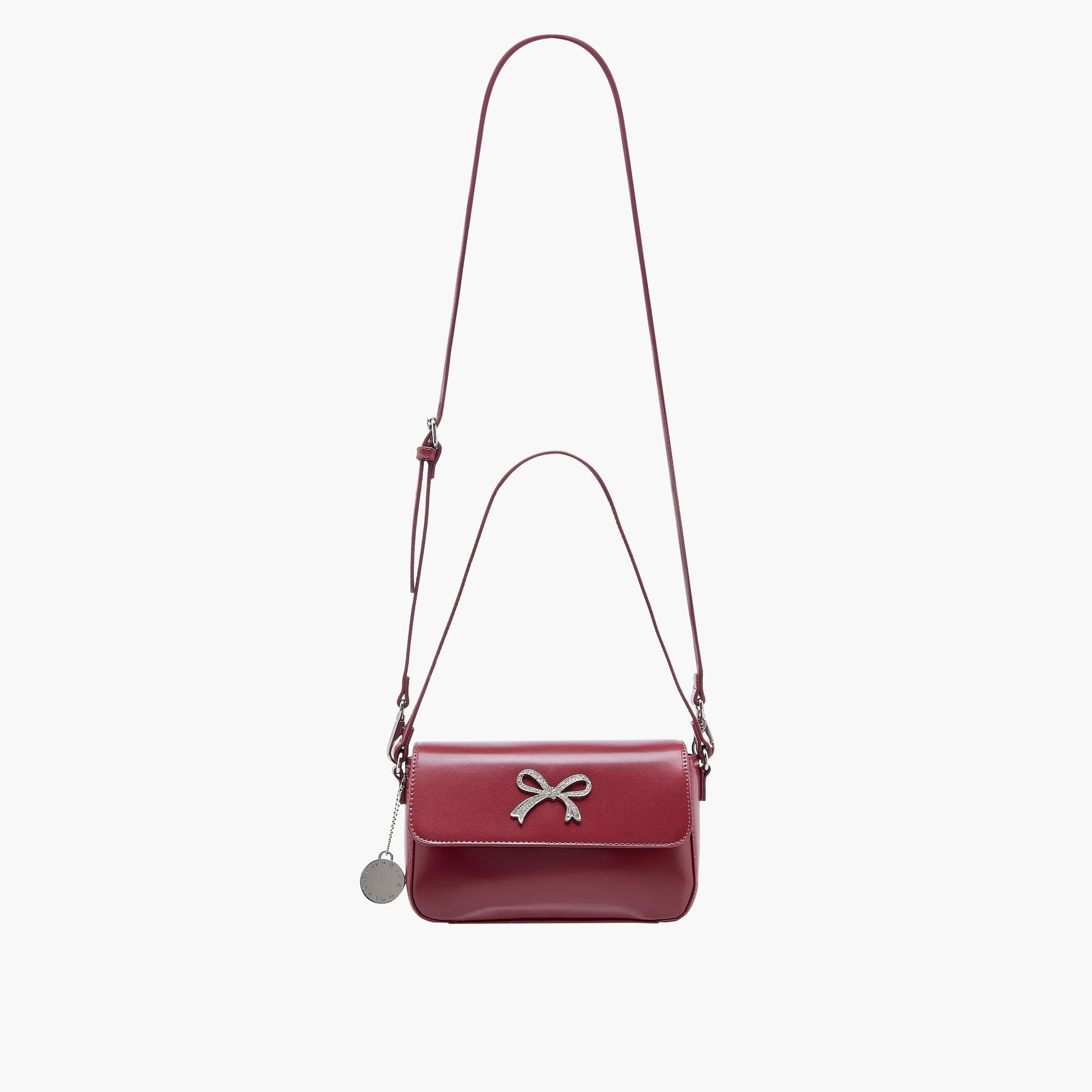 Marina Galanti Bow Detail Crossbody Bag with Button Closure-women-bagsandwallets-handbags-image-1