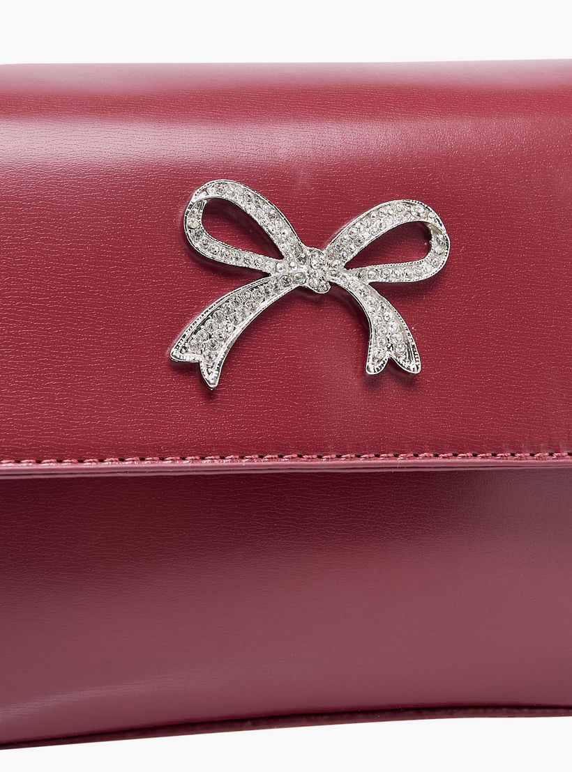 Marina Galanti Bow Detail Crossbody Bag with Button Closure-women-bagsandwallets-handbags-image-5