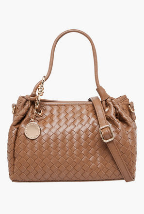 شنطة توتي منسوجة بارزة الملمس وحزام قابل للفصل من مارينا جالانتي-women-bagsandwallets-handbags-image-1