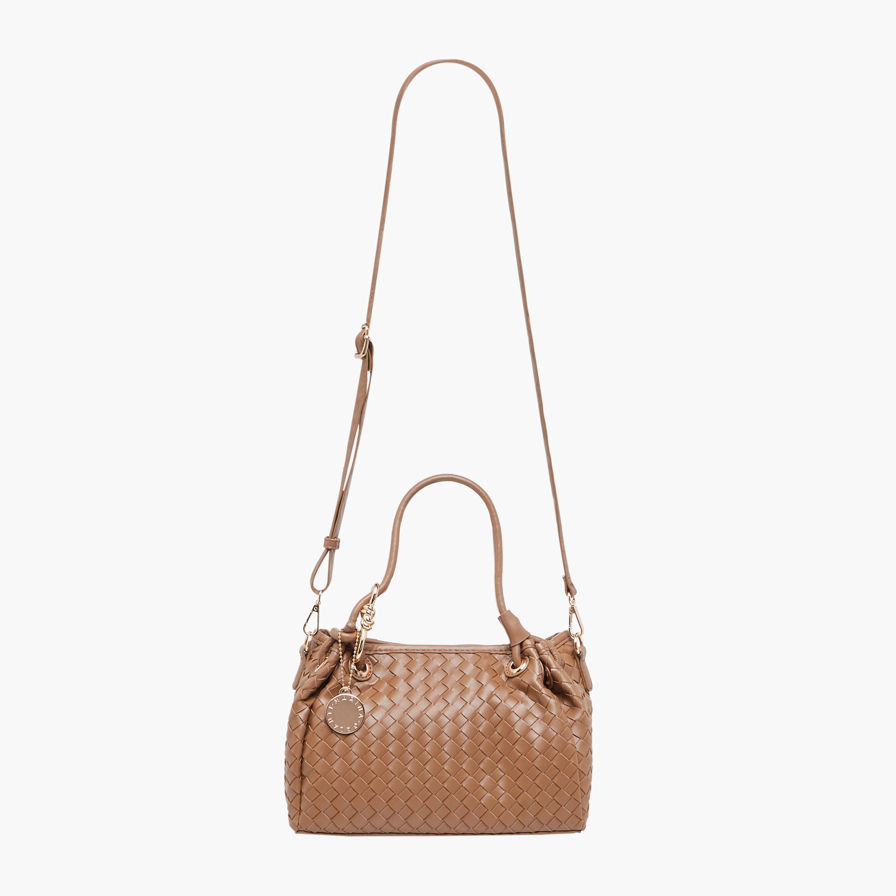 شنطة توتي منسوجة بارزة الملمس وحزام قابل للفصل من مارينا جالانتي-women-bagsandwallets-handbags-image-3