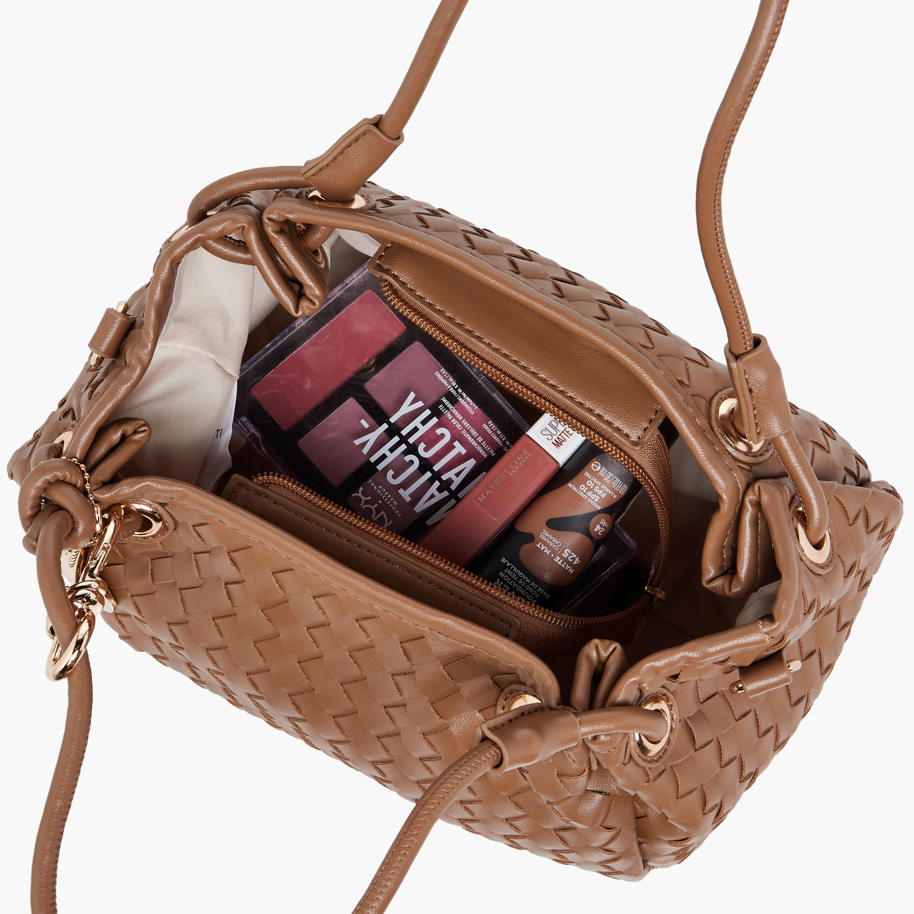 شنطة توتي منسوجة بارزة الملمس وحزام قابل للفصل من مارينا جالانتي-women-bagsandwallets-handbags-image-9