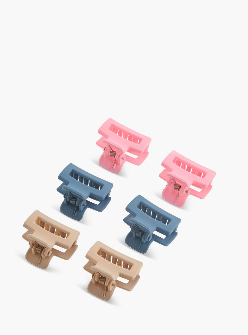 مشابك شعر مستطيلة - عبوة 6 قطع-women-hairaccessories-clamps-image-5