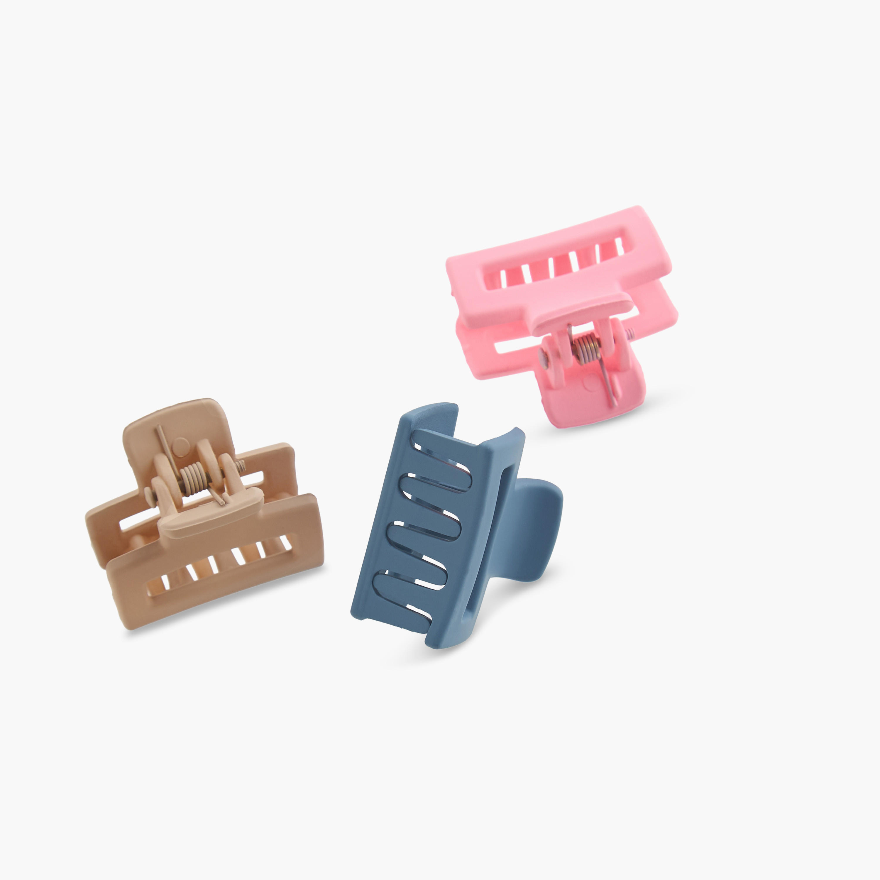 Pack of 6 Rectangle Hair Clamp-women-hairaccessories-clamps-image-6