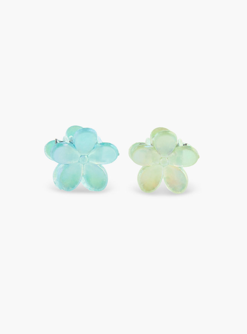 Pack of 10 Floral Hair Clamp-women-hairaccessories-clamps-image-6