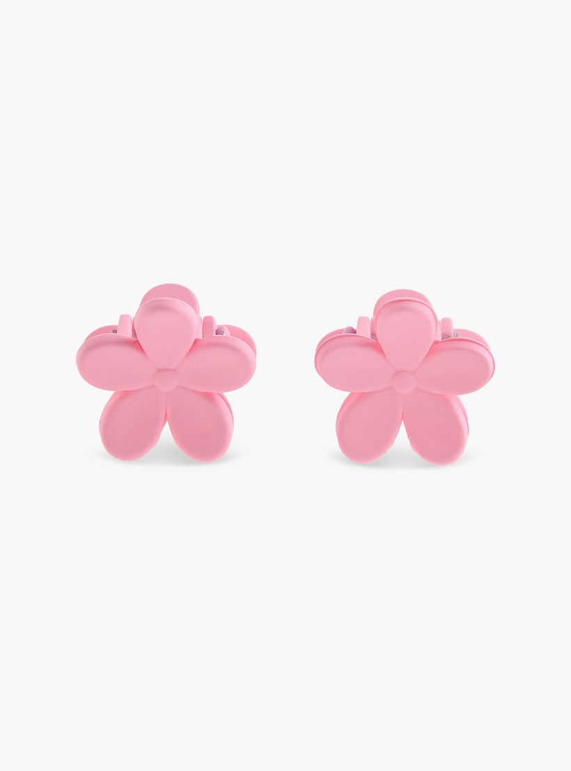 Pack of 10 Floral Hair Clamp-women-hairaccessories-clamps-image-5