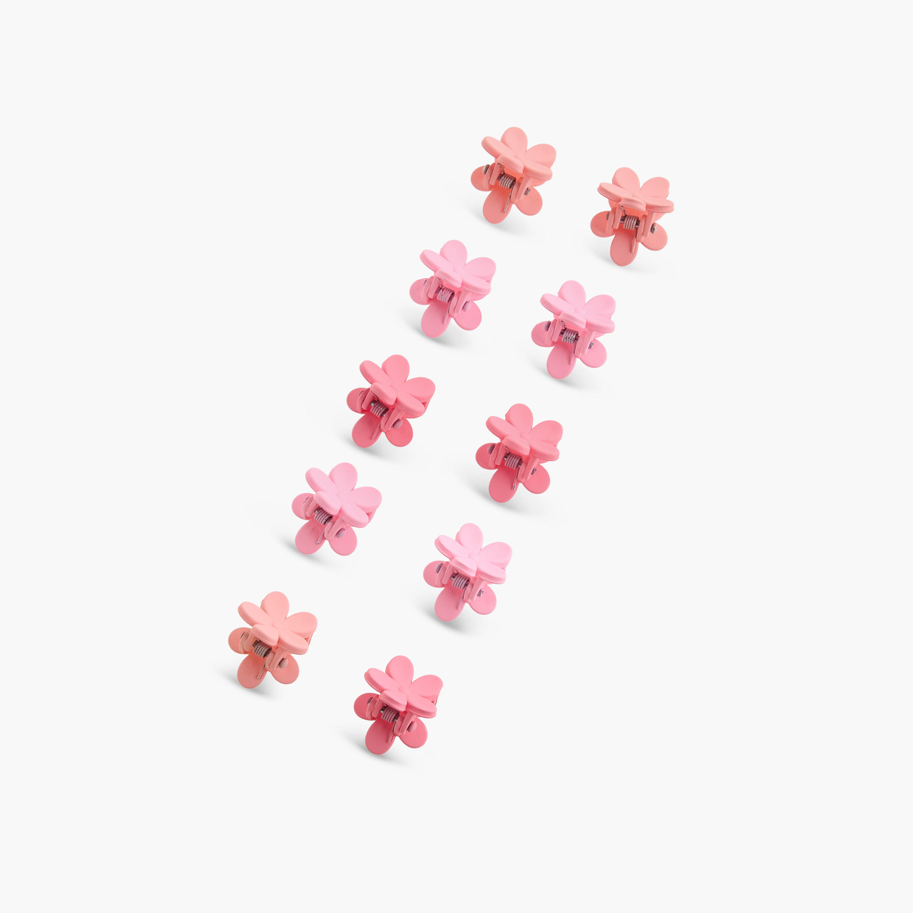 Pack of 10 Floral Hair Clamp-women-hairaccessories-clamps-image-7