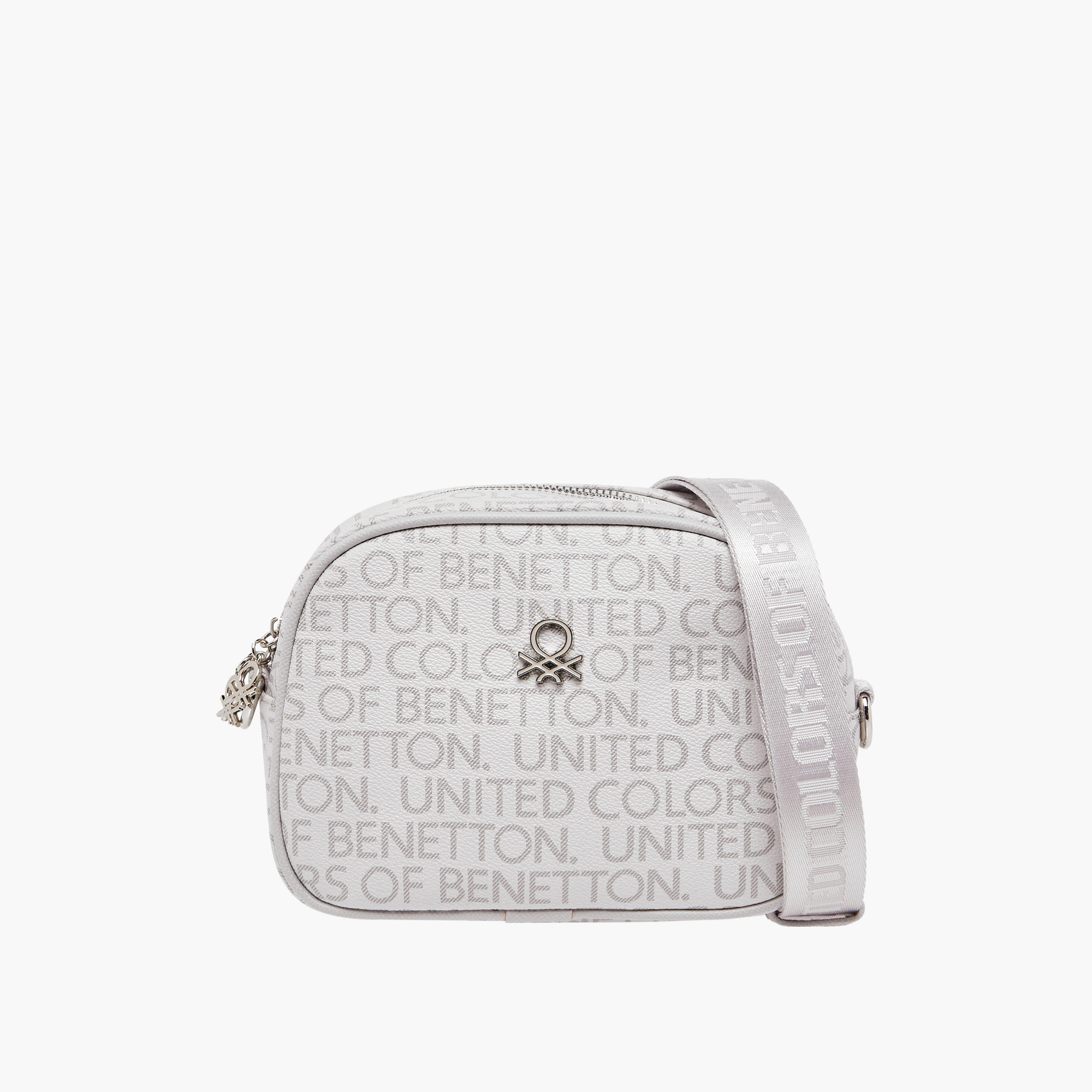 شنطة كروس بودي بحزام قابل للتعديل وطبعات شعار من يو سي بي-women-bagsandwallets-handbags-image-1