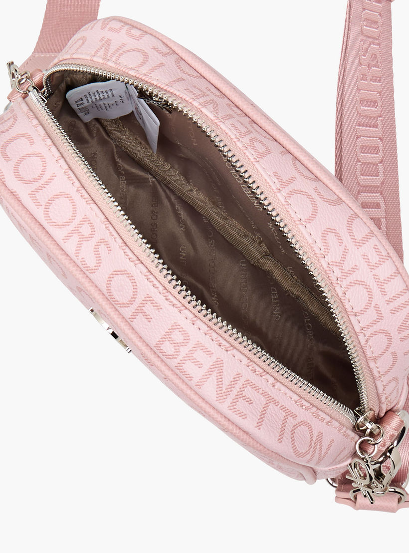 UCB Monogram Print Crossbody Bag with Detachable Strap-women-bagsandwallets-handbags-image-7