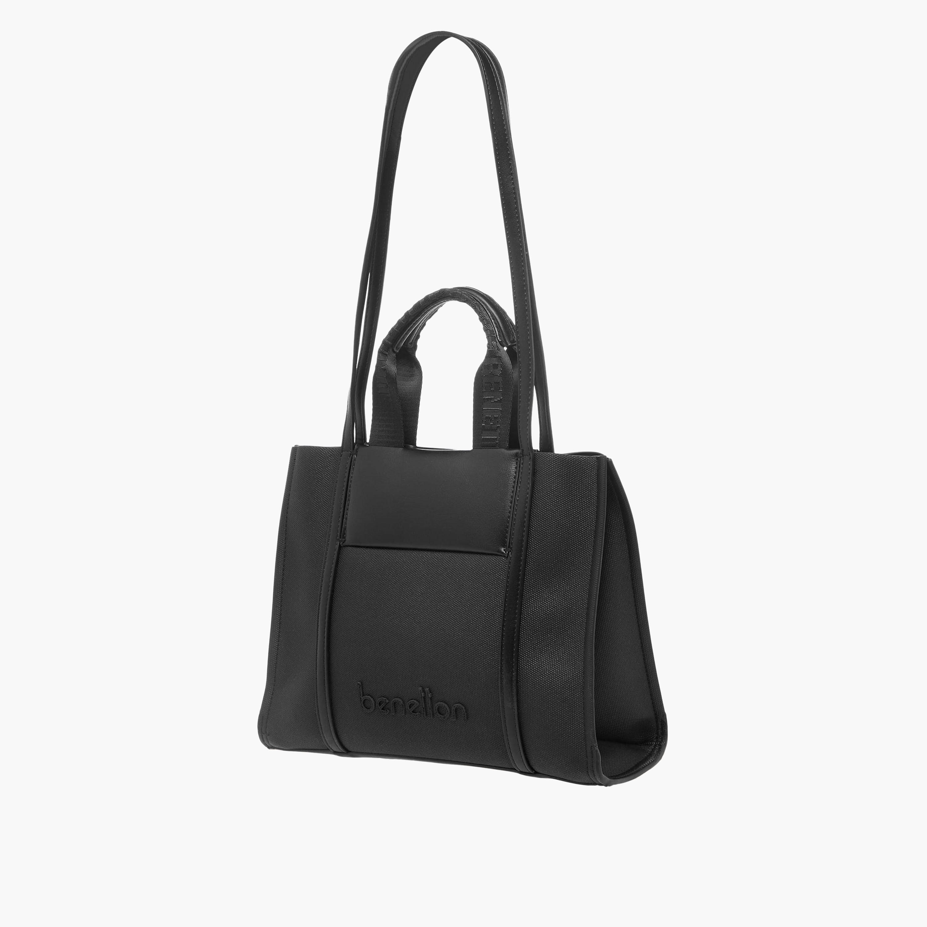 شنطة توتي بارزة الملمس بمقابض مزدوجة من يو سي بي-women-bagsandwallets-handbags-image-3