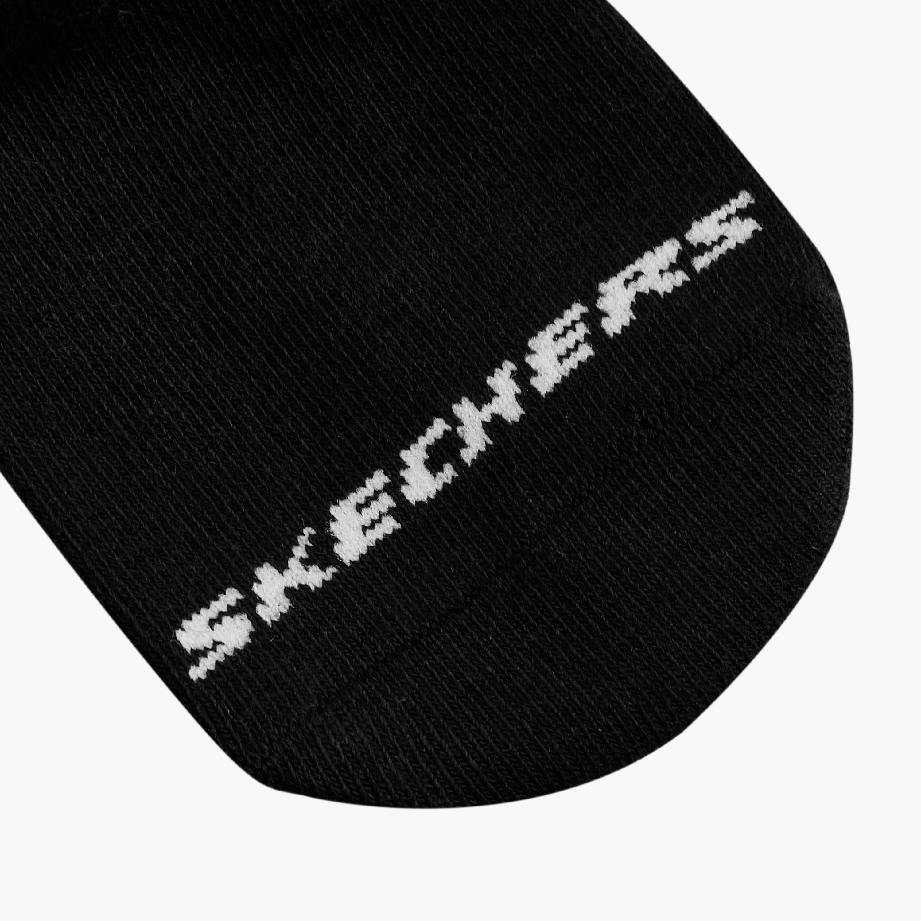 Skechers Solid No Show Socks - Set of 3-girls-accessories-socks-image-3