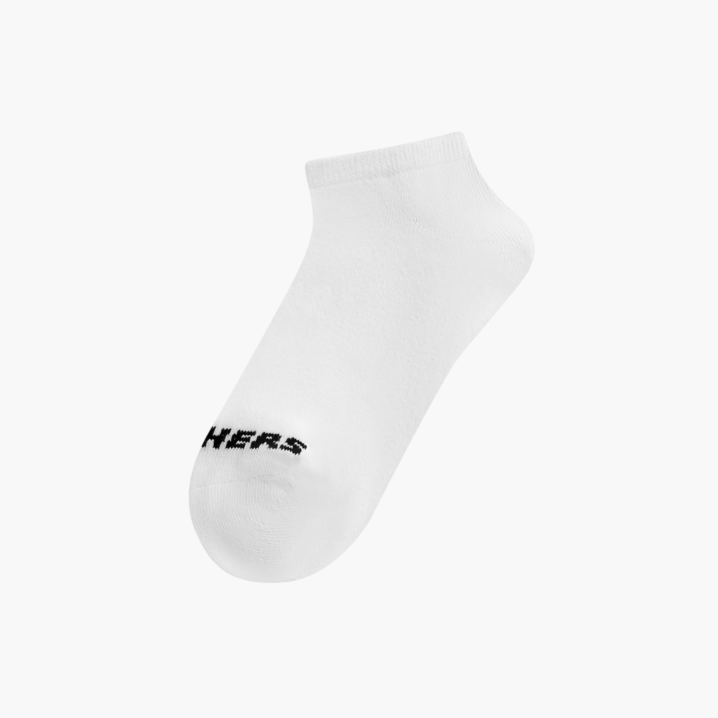 Skechers Solid No Show Sports Socks - Set of 3-girls-accessories-socks-image-2
