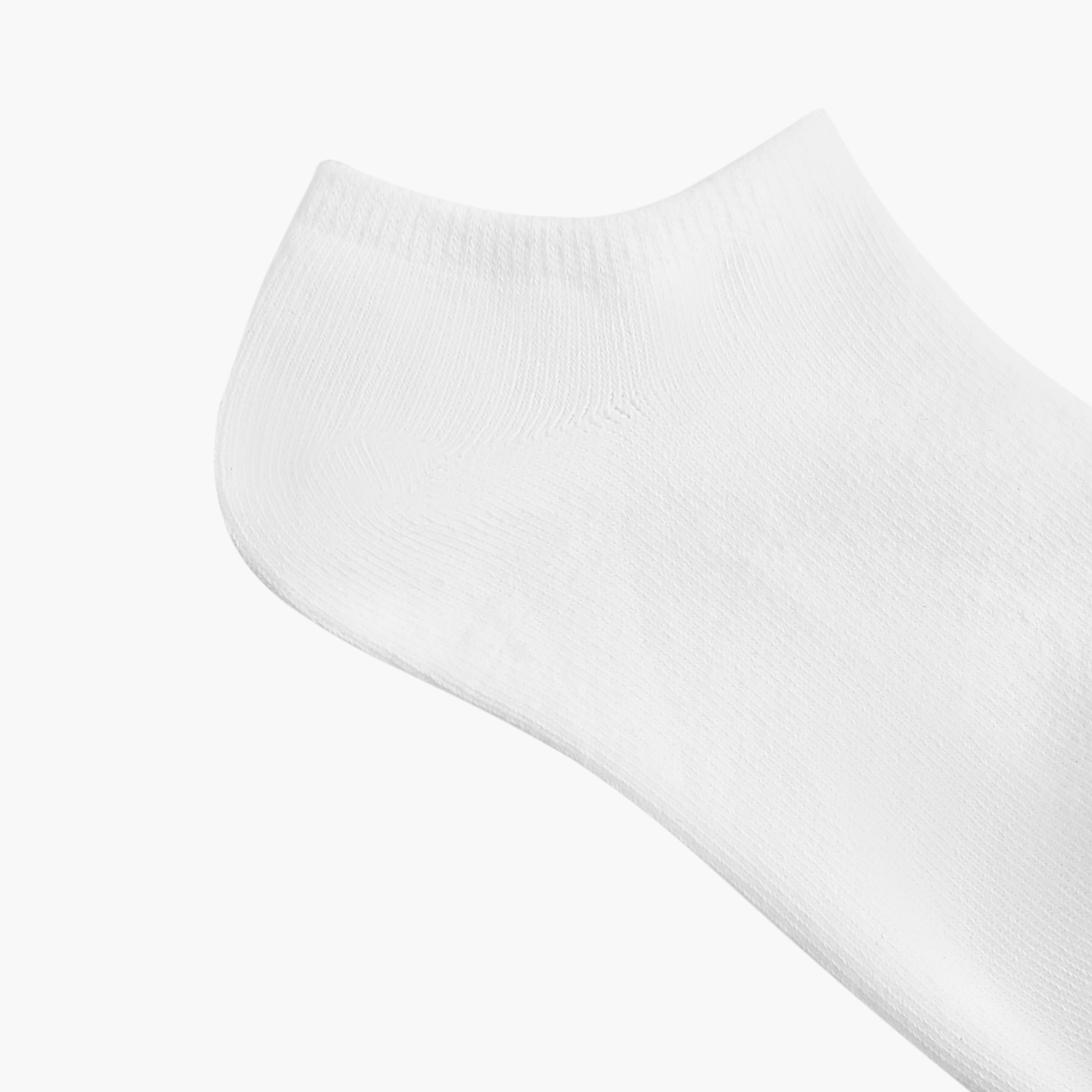 Skechers Solid No Show Sports Socks - Set of 3-girls-accessories-socks-image-5