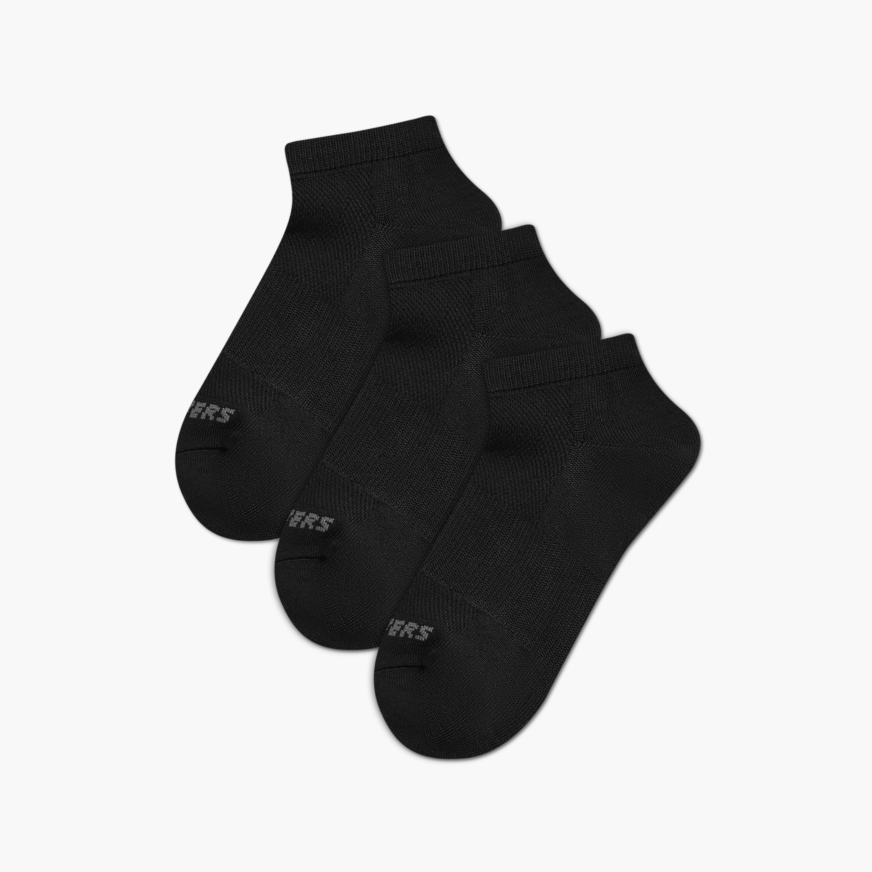 Skechers Solid Ankle Length Socks - Set of 3-girls-accessories-socks-image-1