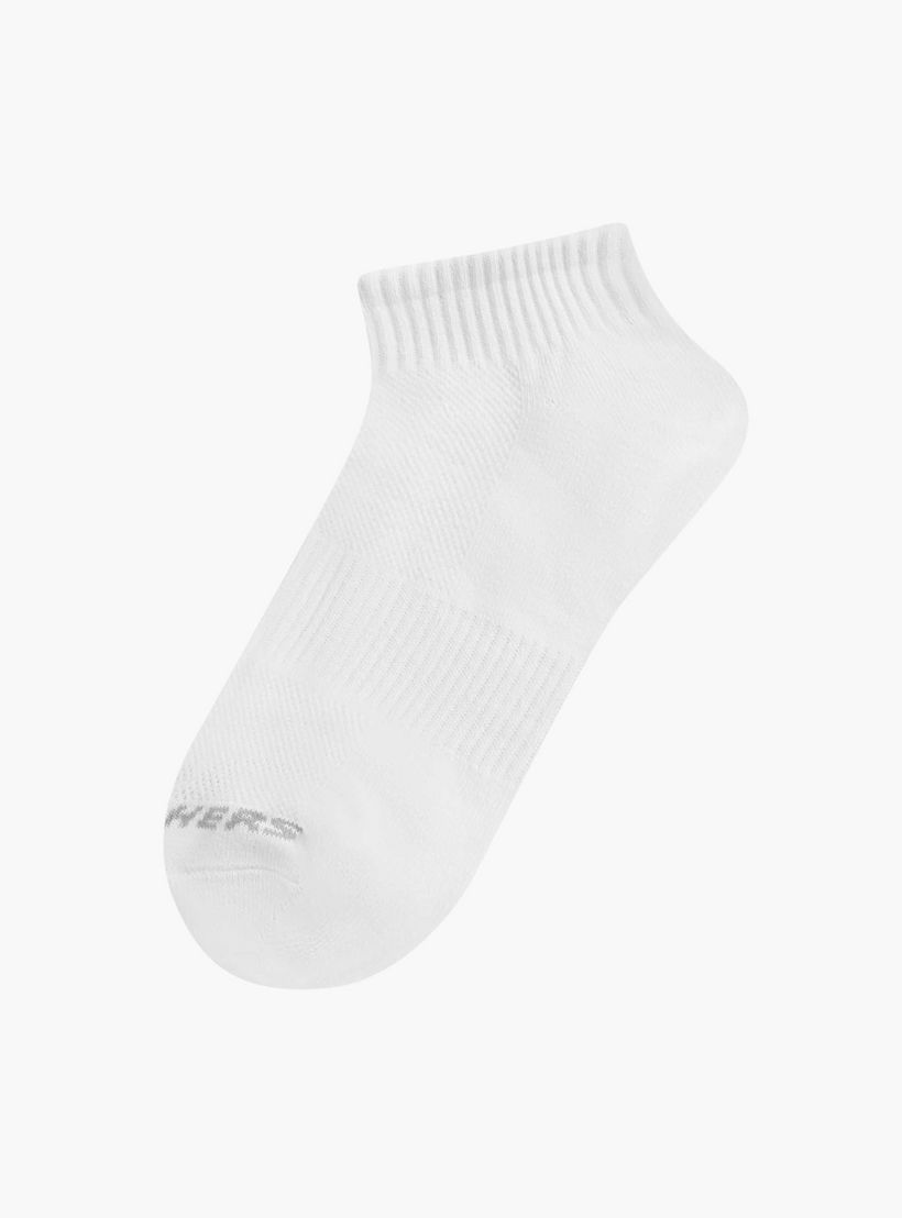 Skechers Textured Ankle Length Sports Socks - Set of 3-men-socks-image-2
