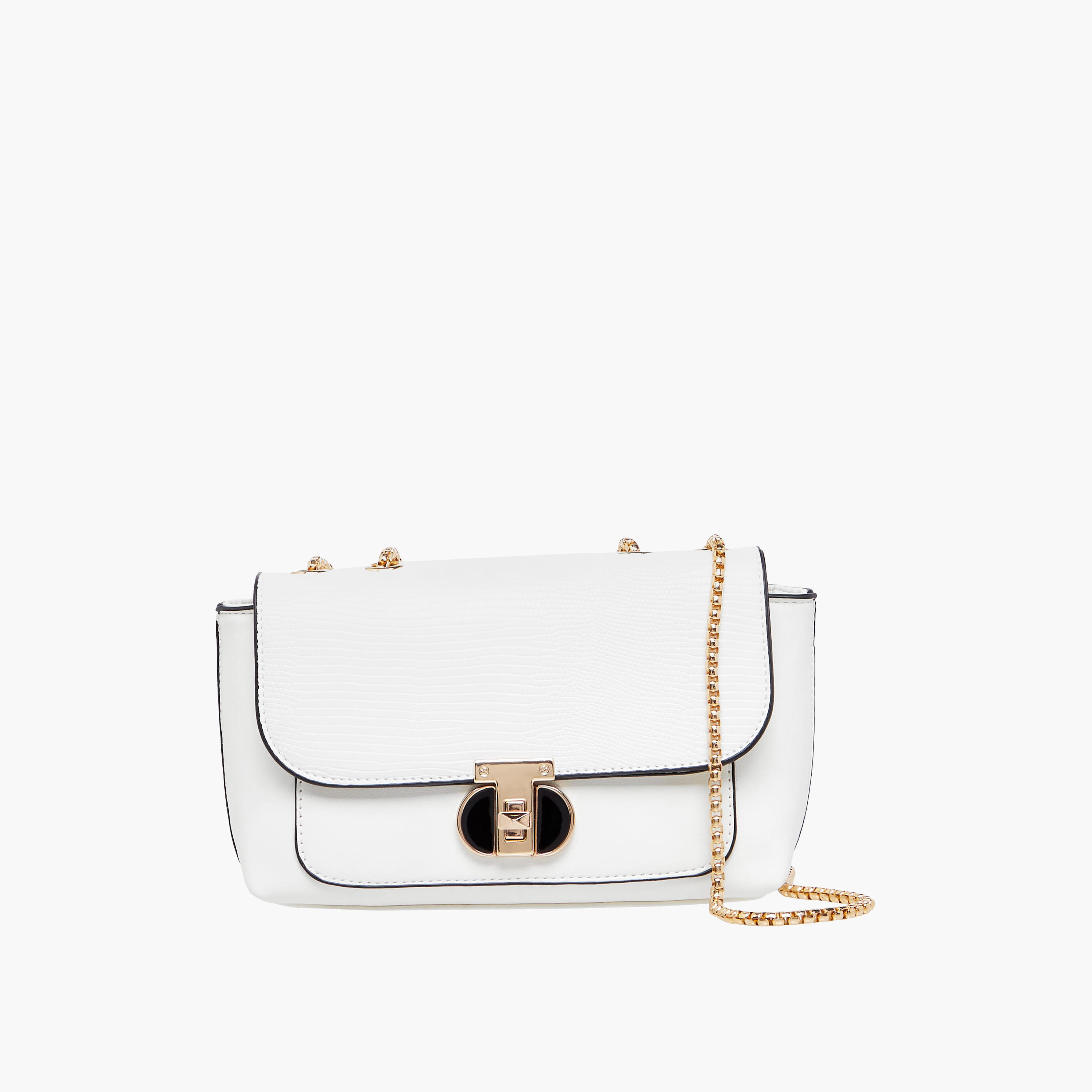 Sasha SAM Textured Crossbody Bag with Chain Strap-women-bagsandwallets-handbags-image-1