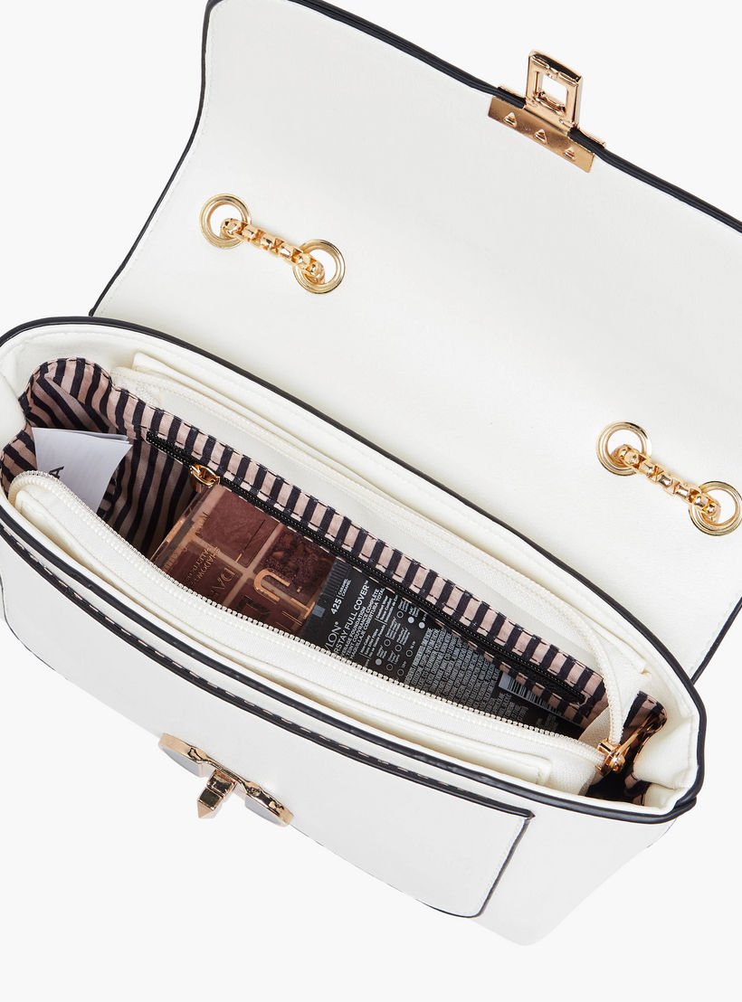 Sasha SAM Textured Crossbody Bag with Chain Strap-women-bagsandwallets-handbags-image-9