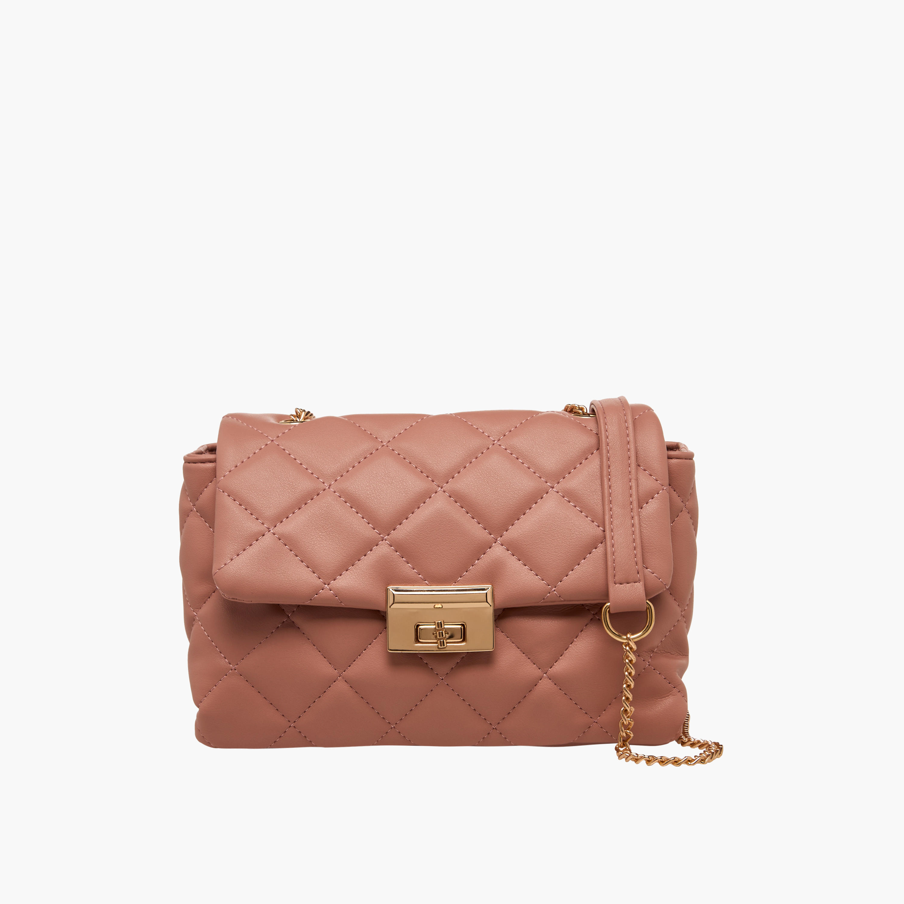 Adore Quilted Crossbody Bag with Twist Lock Closure-women-bagsandwallets-handbags-image-1
