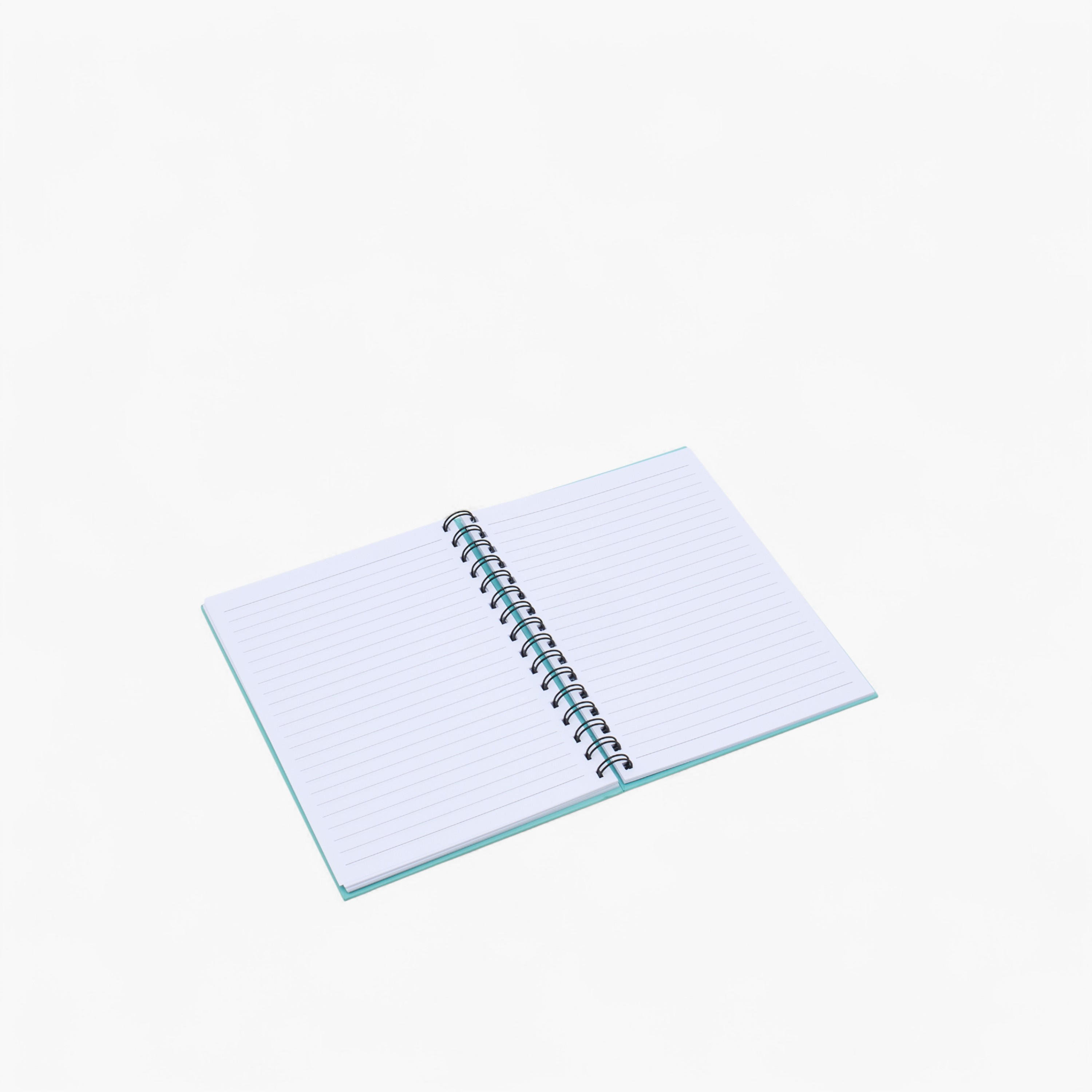 Slogan Print A5 Notebook with Spiral Binding - 80 Pages-school-stationery-notebooks-image-4