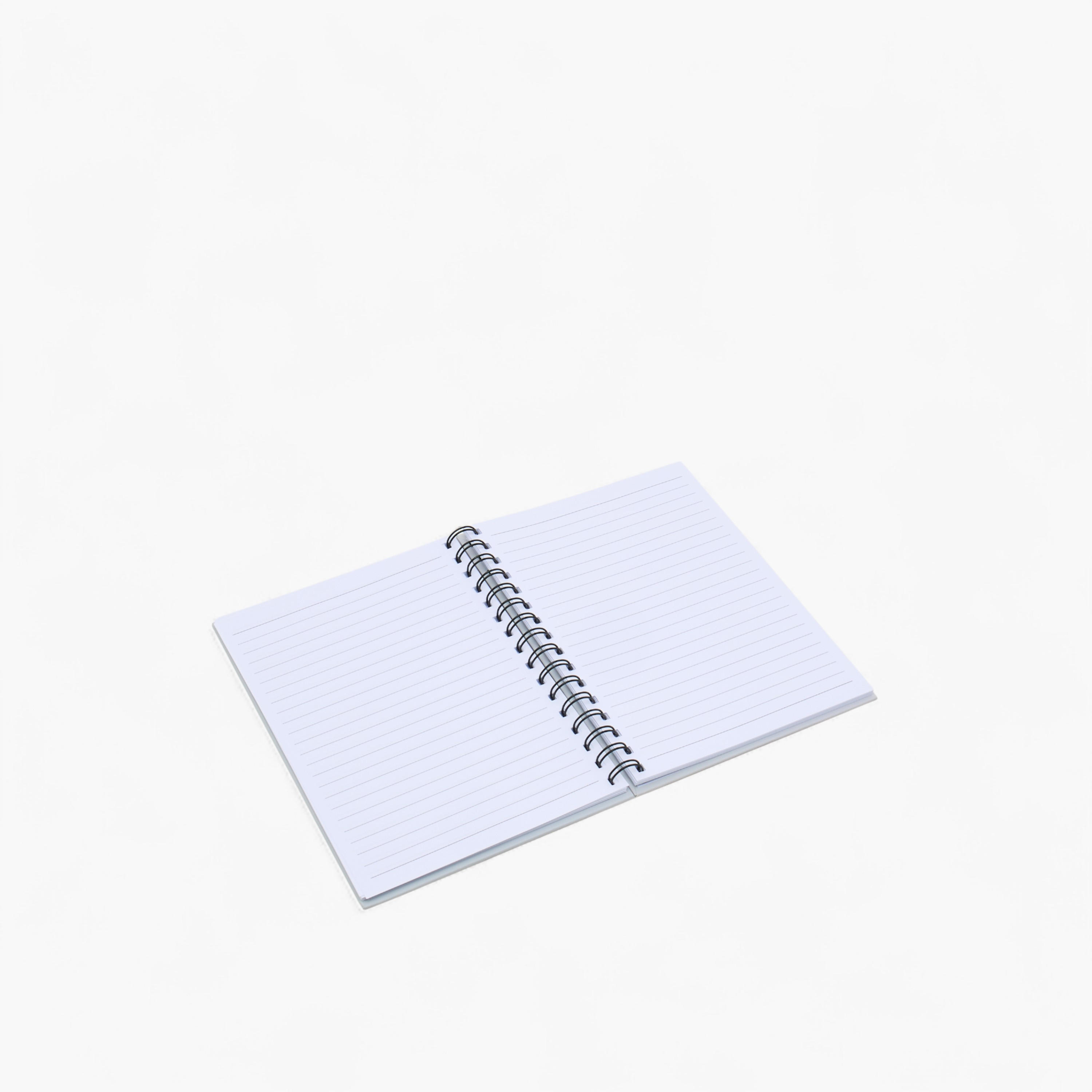 Slogan Print A5 Notebook with Spiral Binding - 80 Pages-school-stationery-notebooks-image-4