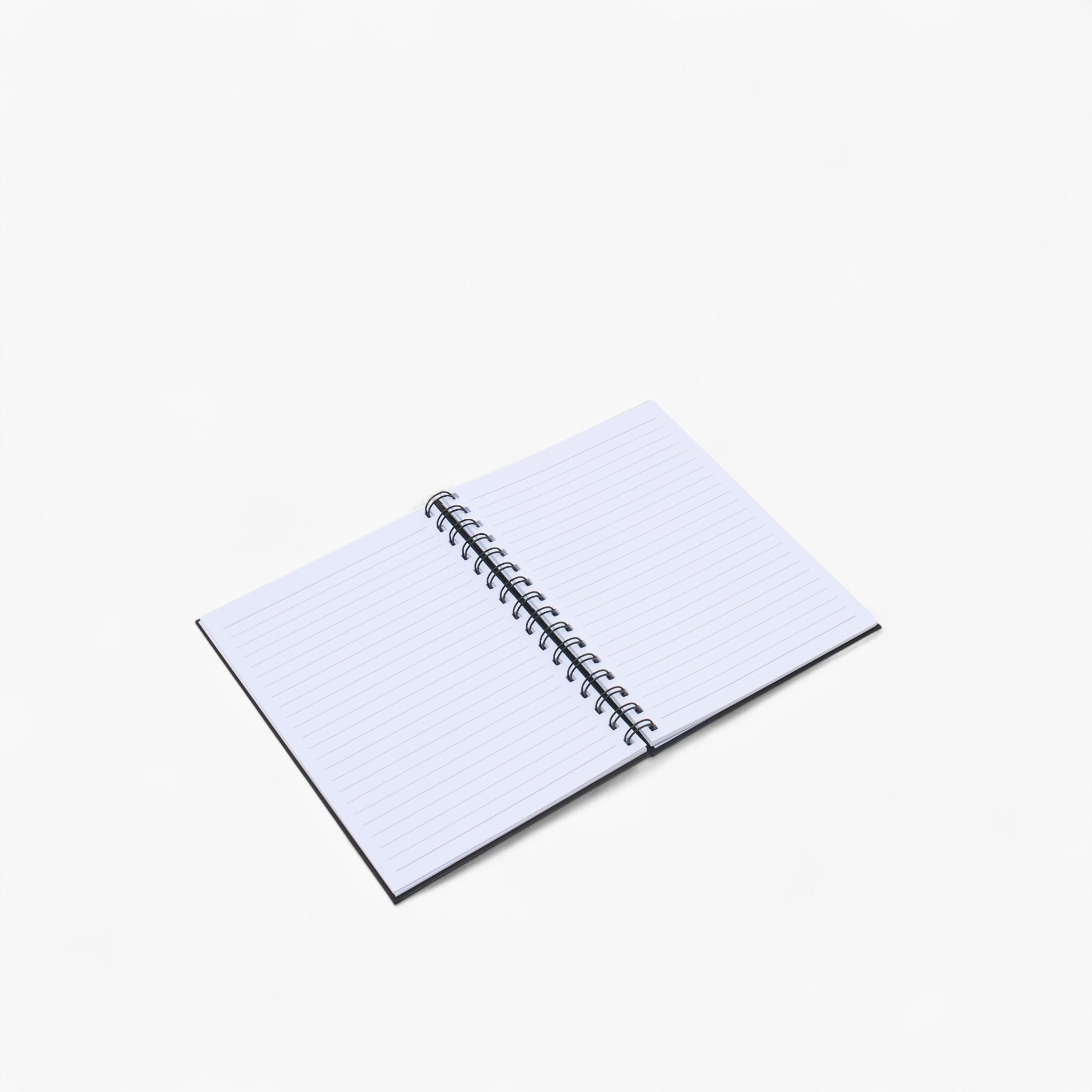 Slogan Print A5 Notebook with Spiral Binding - 80 Pages-school-stationery-notebooks-image-4