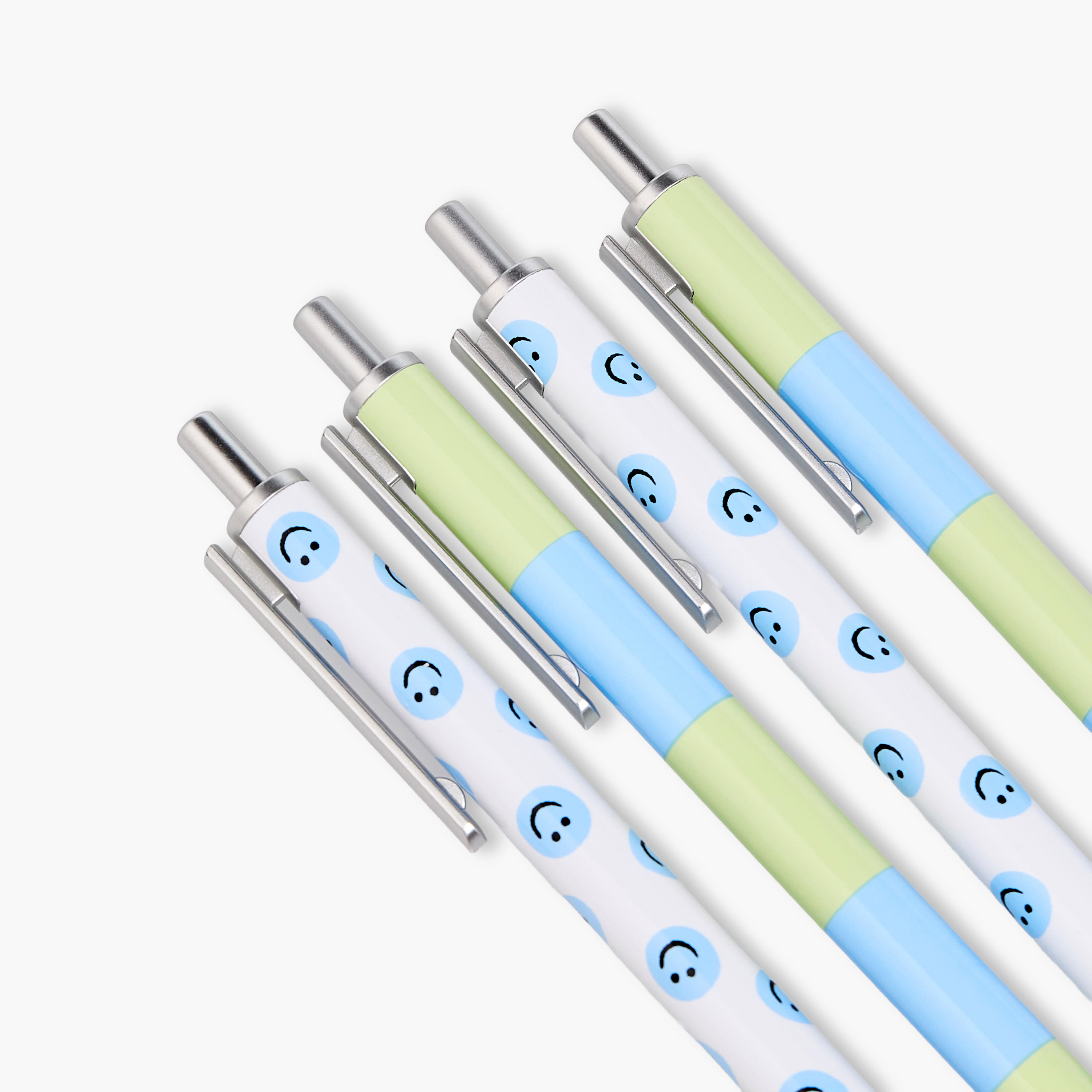 Ball Pen with Assorted Prints - Set of 4-school-stationery-pensandpencils-image-2