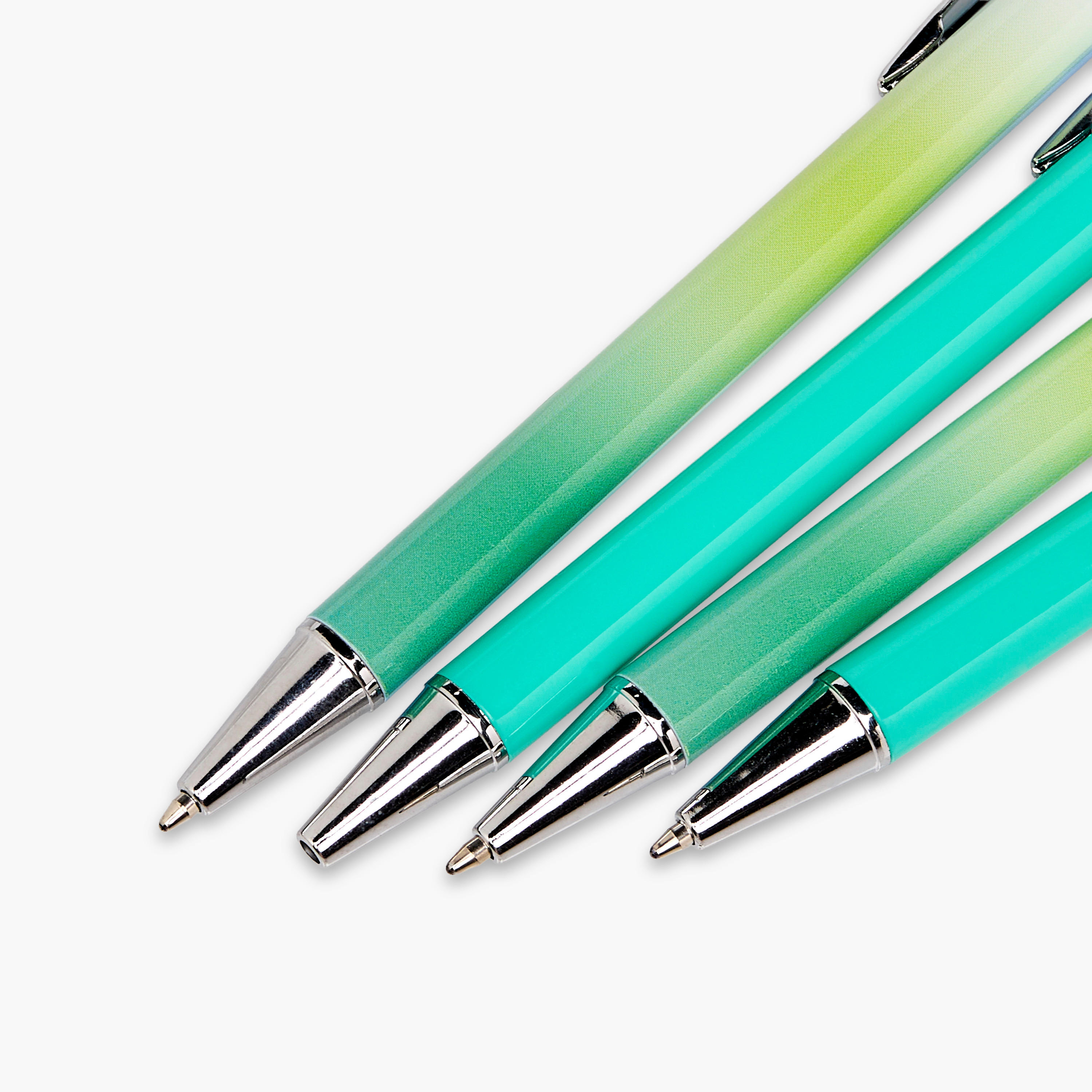 Ball Pen with Gradient Prints - Set of 4-school-stationery-pensandpencils-image-3