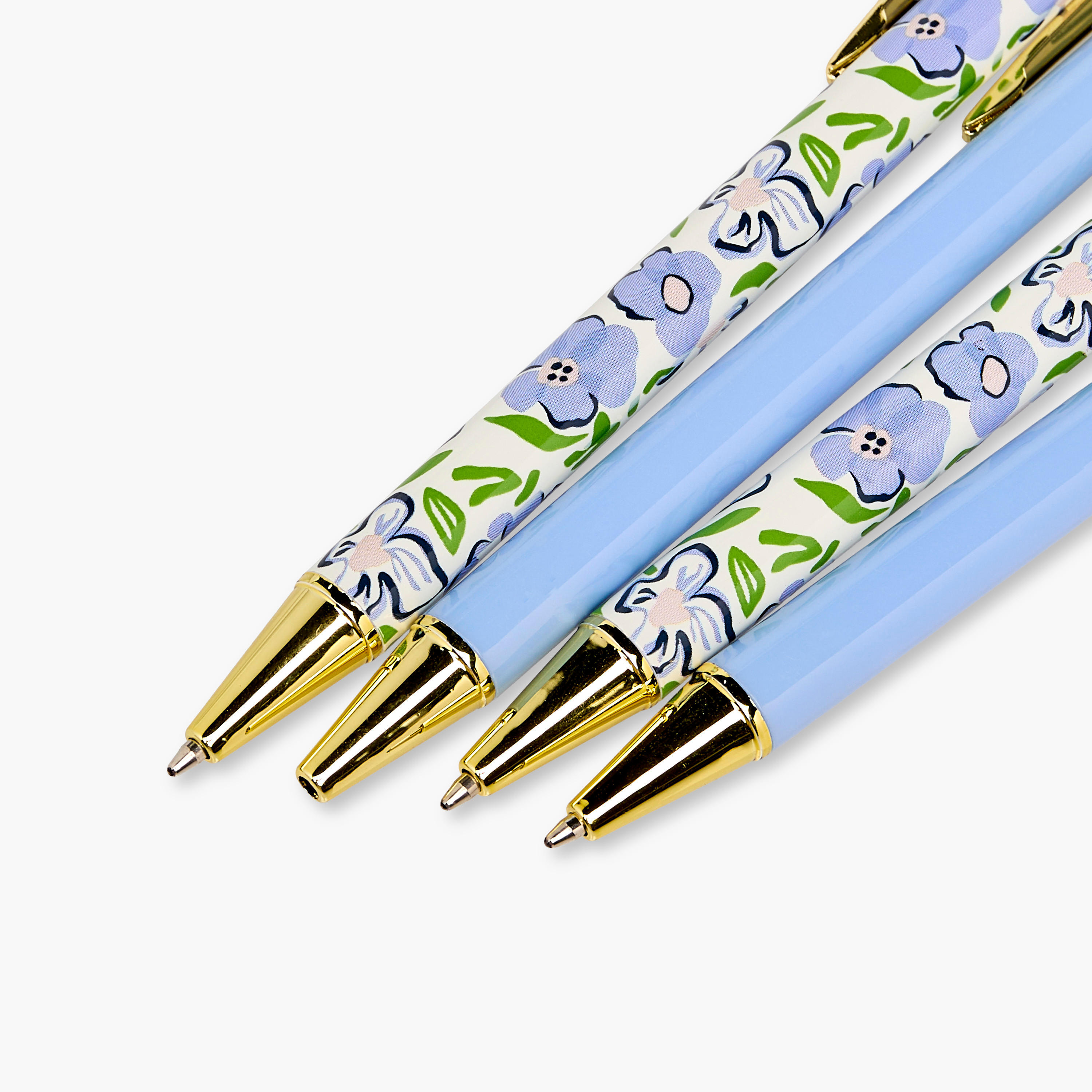 Ball Pen with Assorted Prints - Set of 4-school-stationery-pensandpencils-image-3