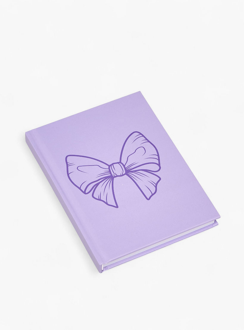 Bow Stationery Set with Book, Stickers, Pens - Set of 6-school-stationery-sets-image-2