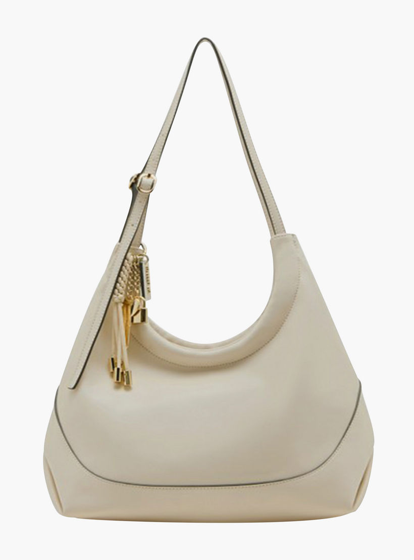 STEVE MADDEN Monotone Hobo Bag with Adjustable Strap-women-bagsandwallets-handbags-image-1