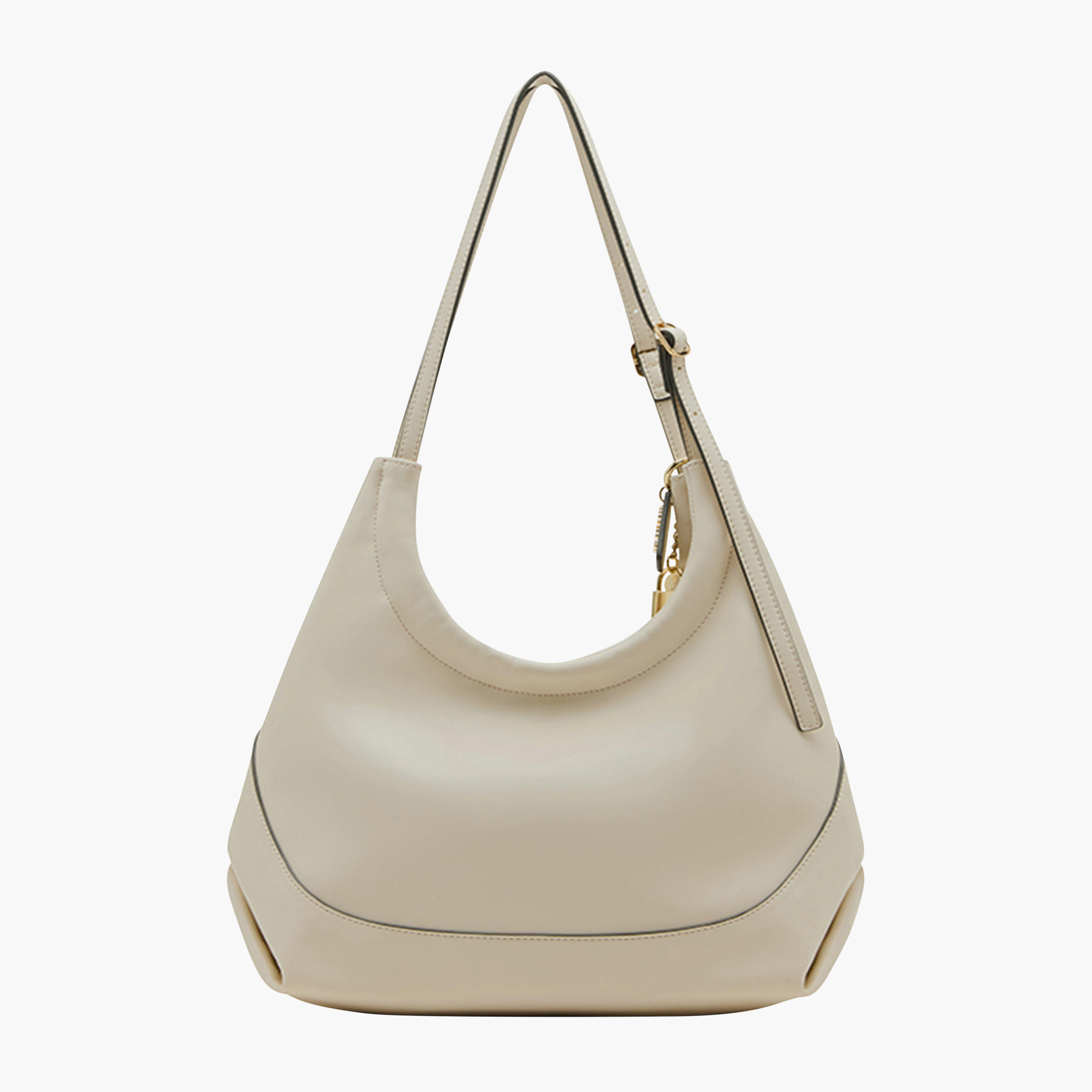 STEVE MADDEN Monotone Hobo Bag with Adjustable Strap-women-bagsandwallets-handbags-image-2