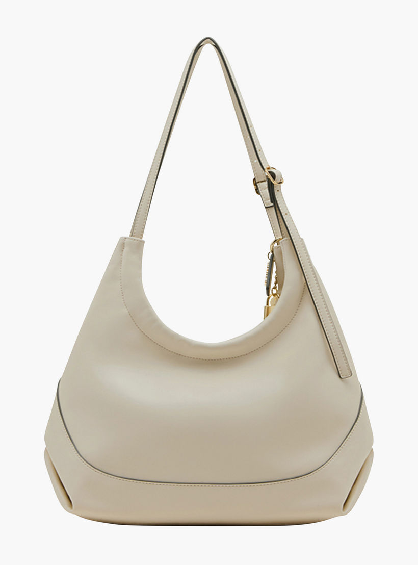 STEVE MADDEN Monotone Hobo Bag with Adjustable Strap-women-bagsandwallets-handbags-image-2