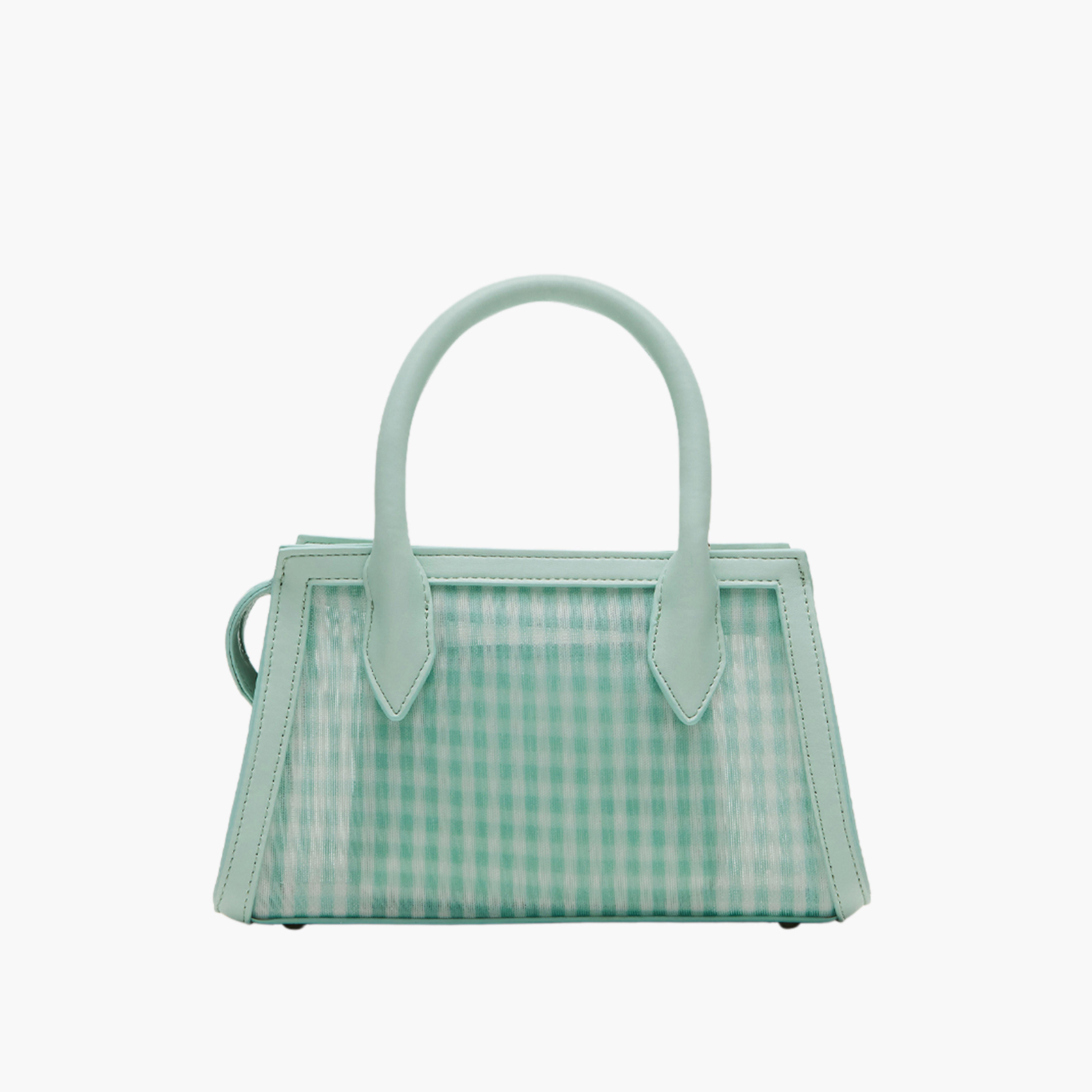 STEVE MADDEN Checked Tote Bag with Pouch-women-bagsandwallets-handbags-image-2