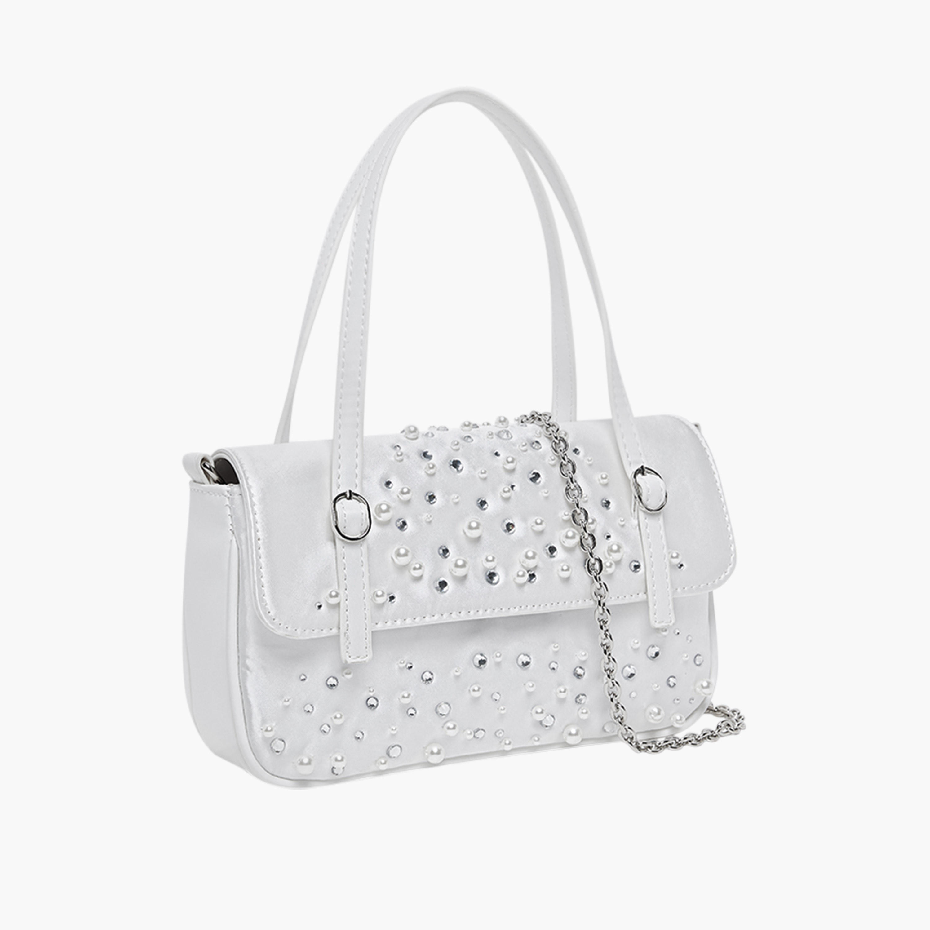 شنطة كتف مزينة وحزام سلسلة من ستيف مادن-women-bagsandwallets-handbags-image-3