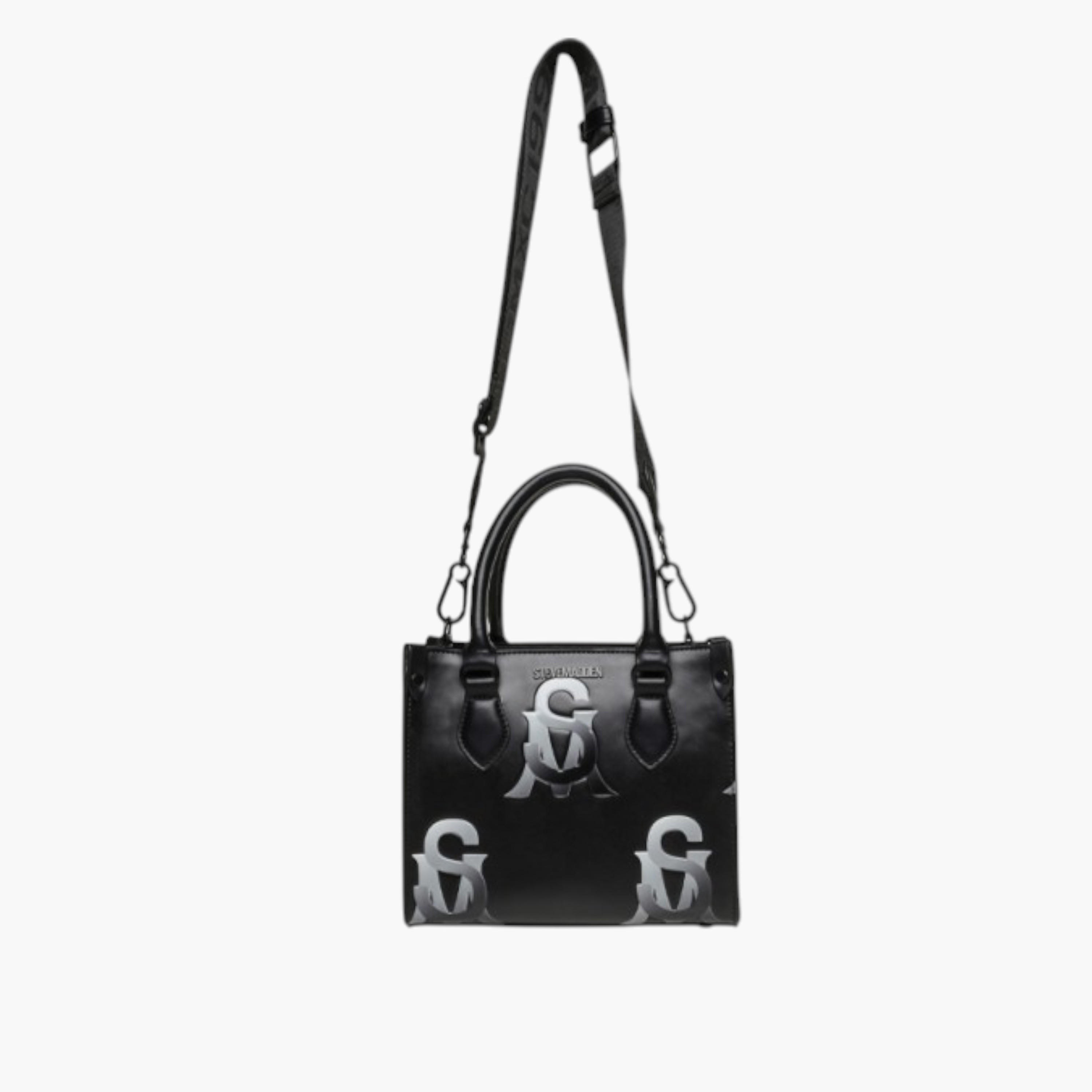 شنطة توتي بحزام قابل للفصل وطبعات مونوجرام من ستيف مادن-women-bagsandwallets-handbags-image-1