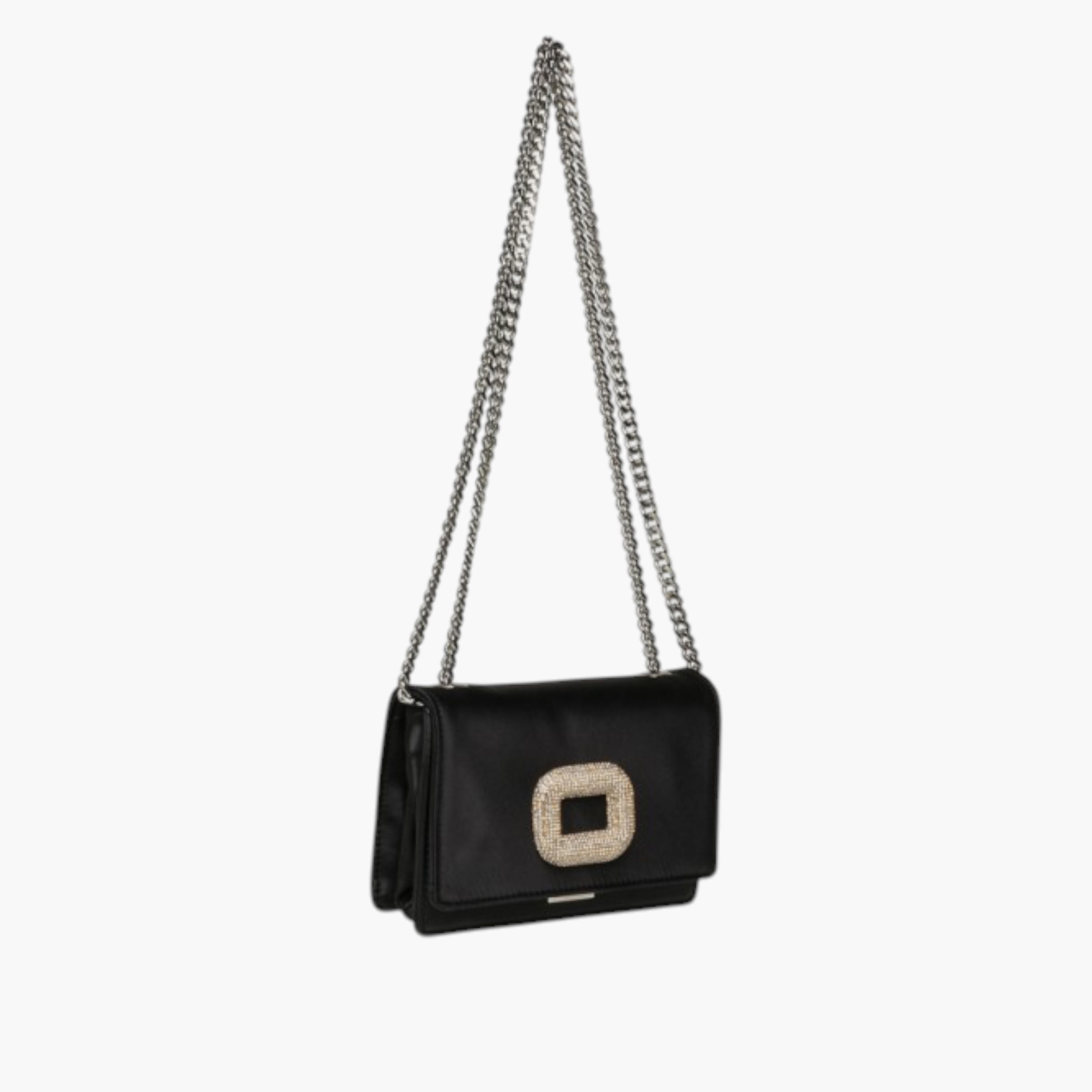 STEVE MADDEN Embellished Crossbody Bag with Chain Strap-women-bagsandwallets-handbags-image-1