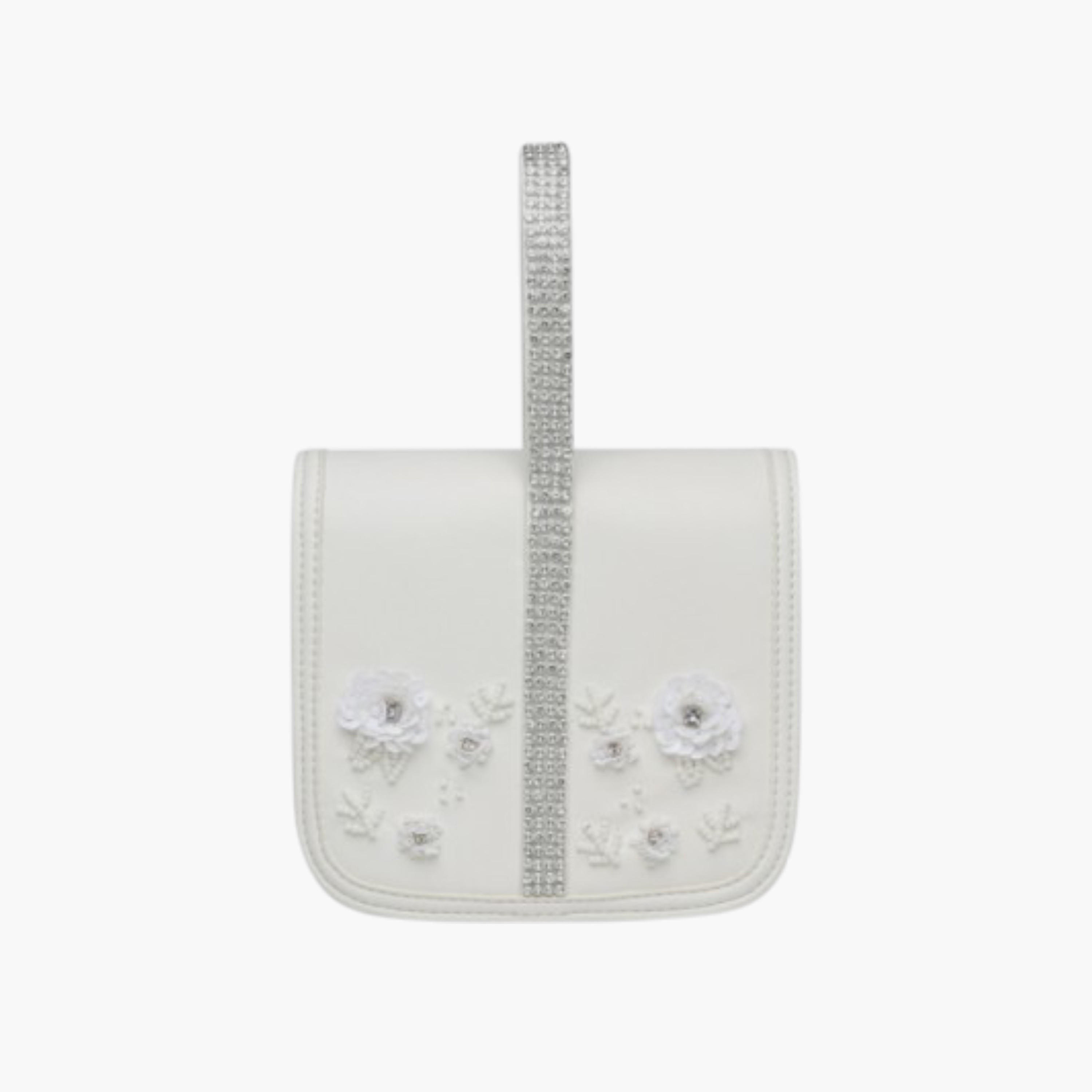 STEVE MADDEN Embellished Clutch with Button Closure-women-bagsandwallets-handbags-image-1