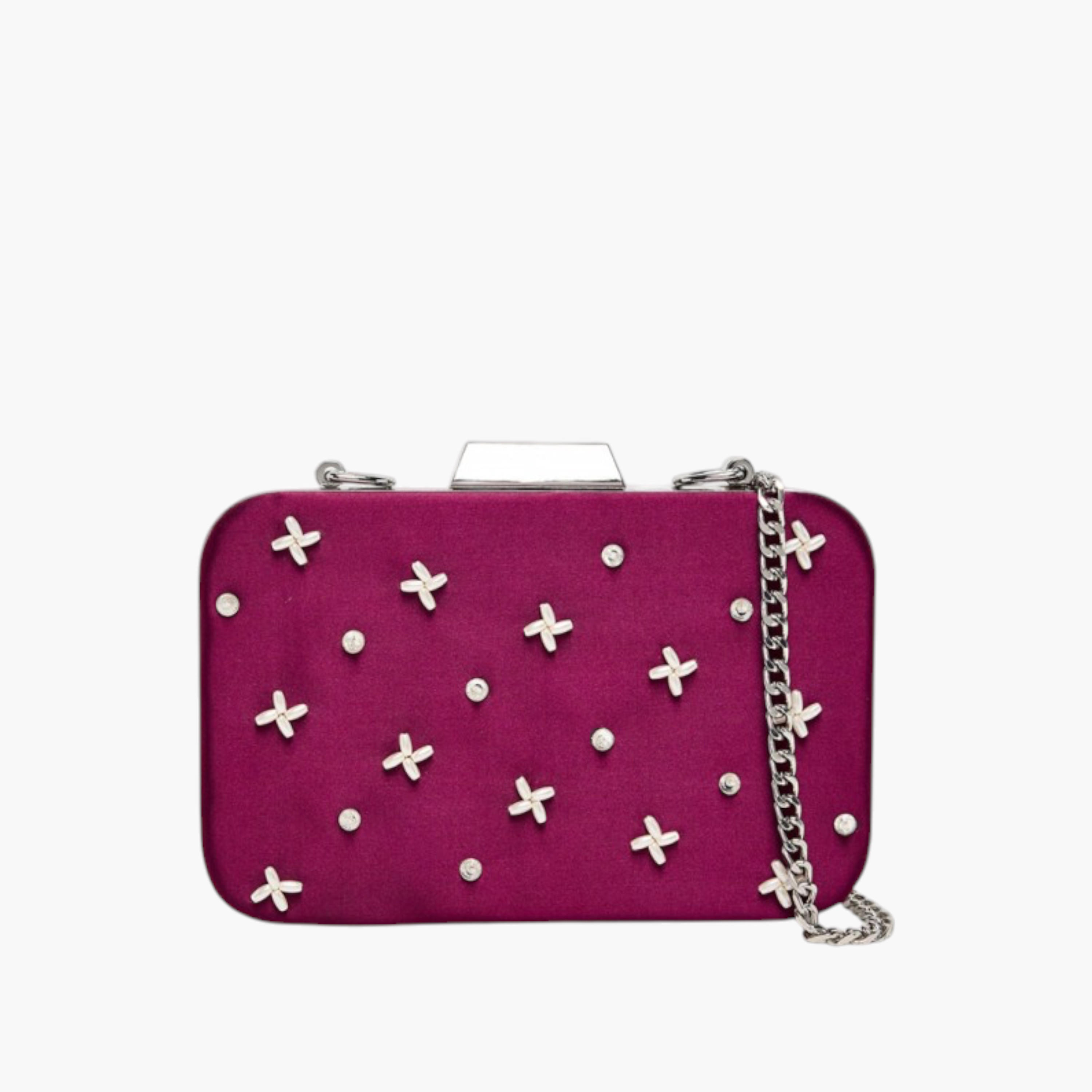 شنطة كلاتش مزينة بحزام سلسلة من ستيف مادن-women-bagsandwallets-handbags-image-1