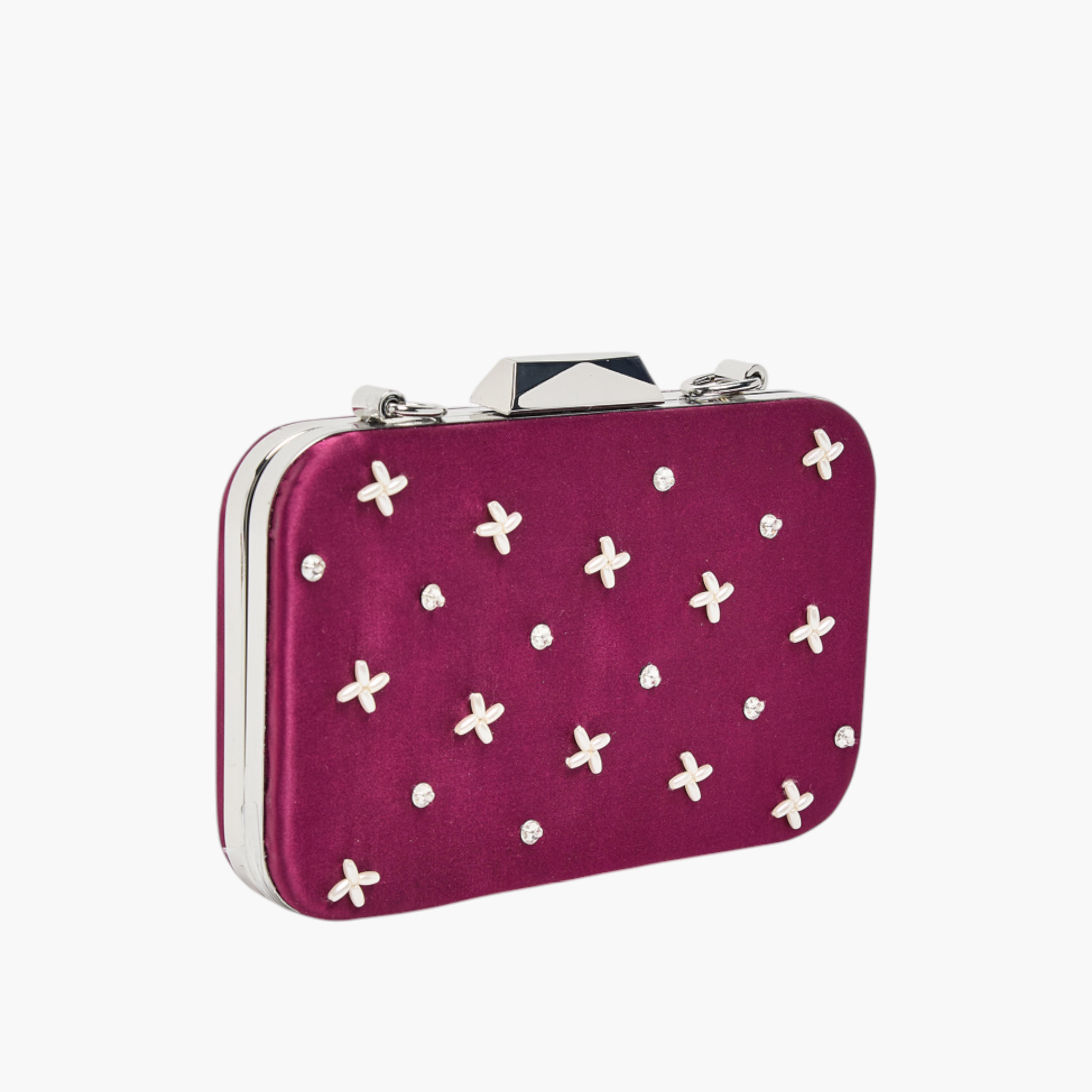شنطة كلاتش مزينة بحزام سلسلة من ستيف مادن-women-bagsandwallets-handbags-image-2
