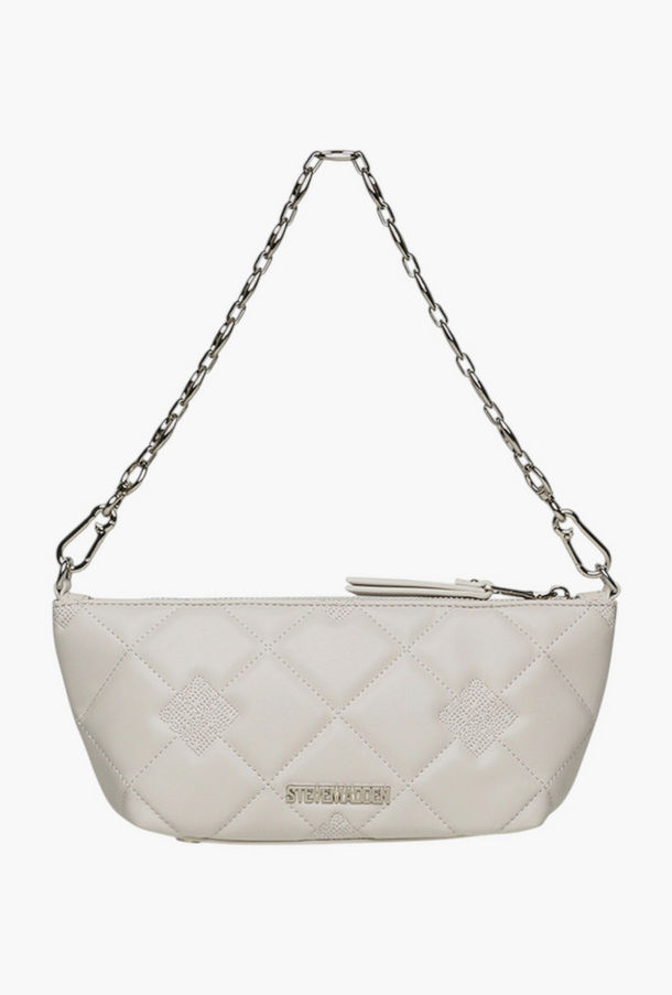 STEVE MADDEN Quilted Shoulder Bag with Chain Strap-women-image-1