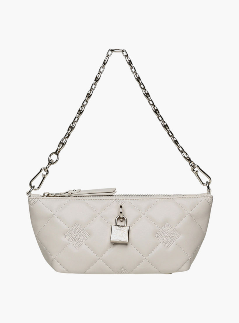 STEVE MADDEN Quilted Shoulder Bag with Chain Strap-women-bagsandwallets-handbags-image-4