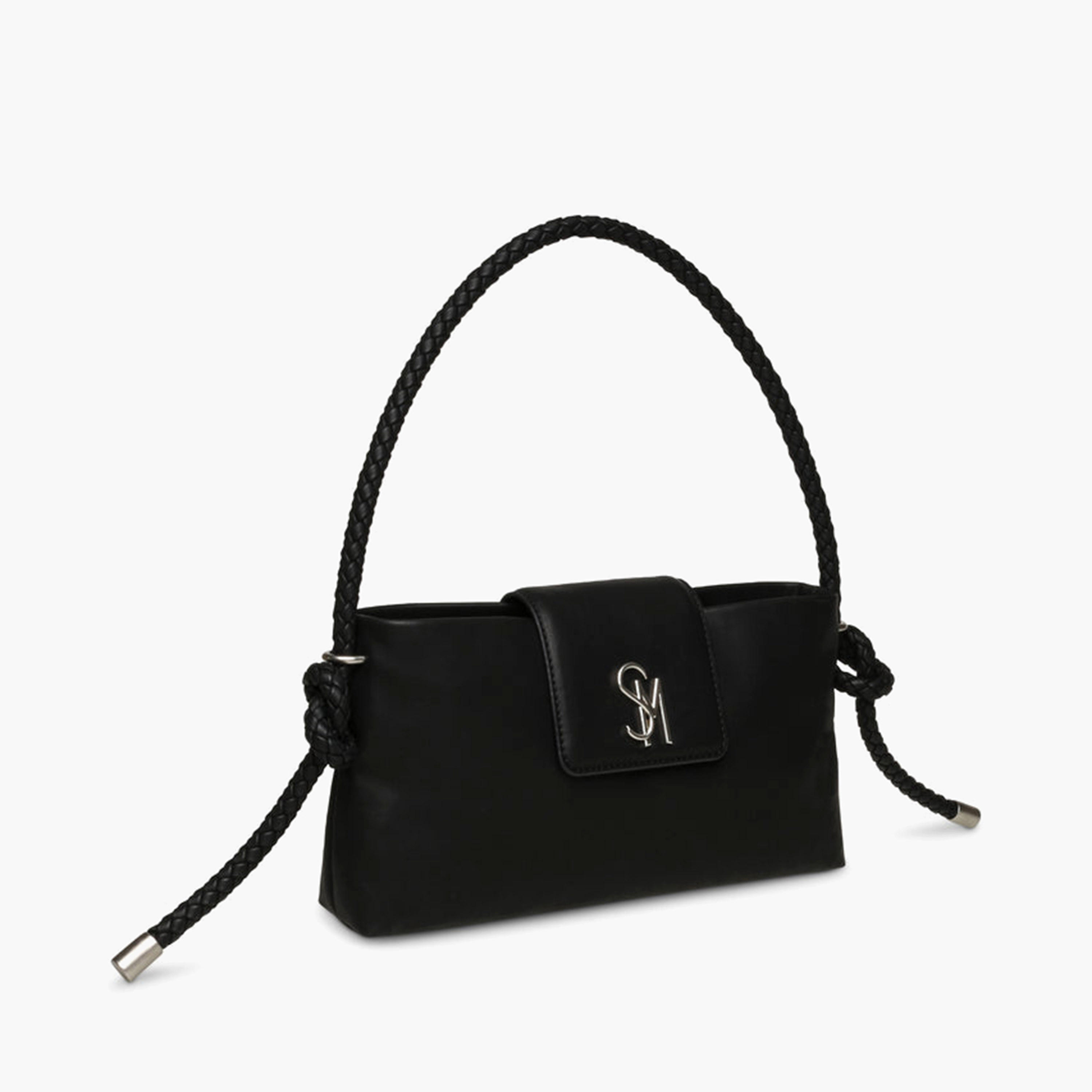 شنطة كتف أحادية اللون بحزام مضفر من ستيف مادين-women-bagsandwallets-handbags-image-3