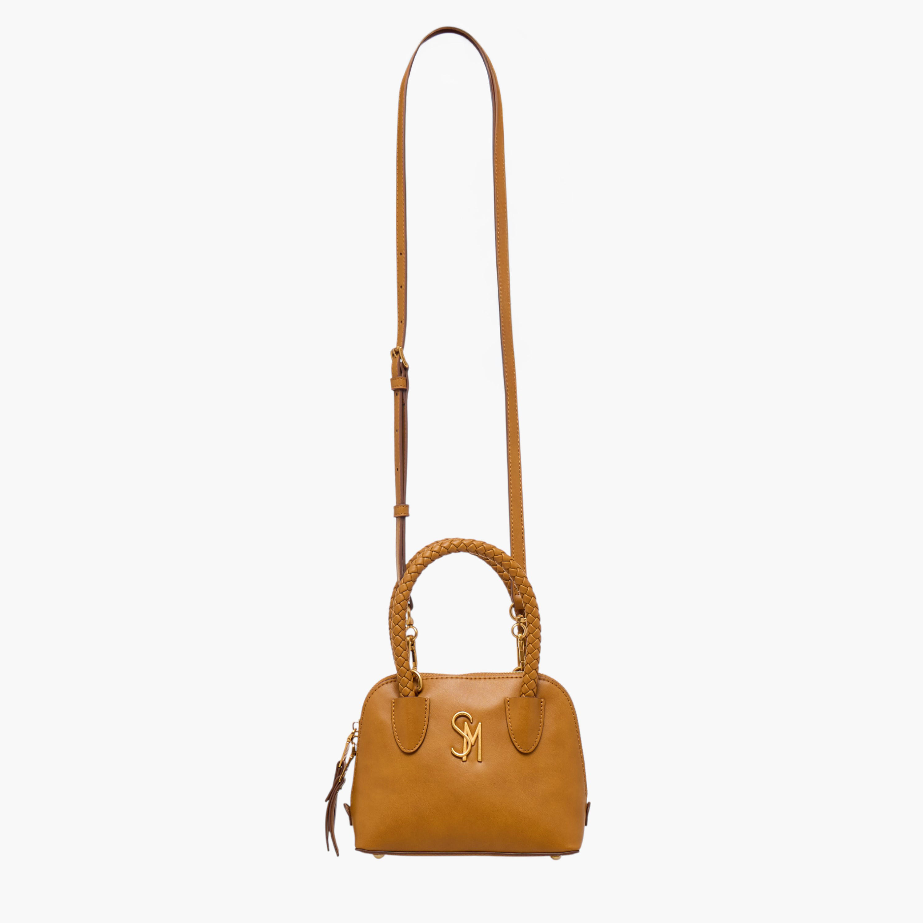 شنطة كروس بودي بمقبض مضفّر وسحاب إغلاق من ستيف مادن-women-bagsandwallets-handbags-image-3